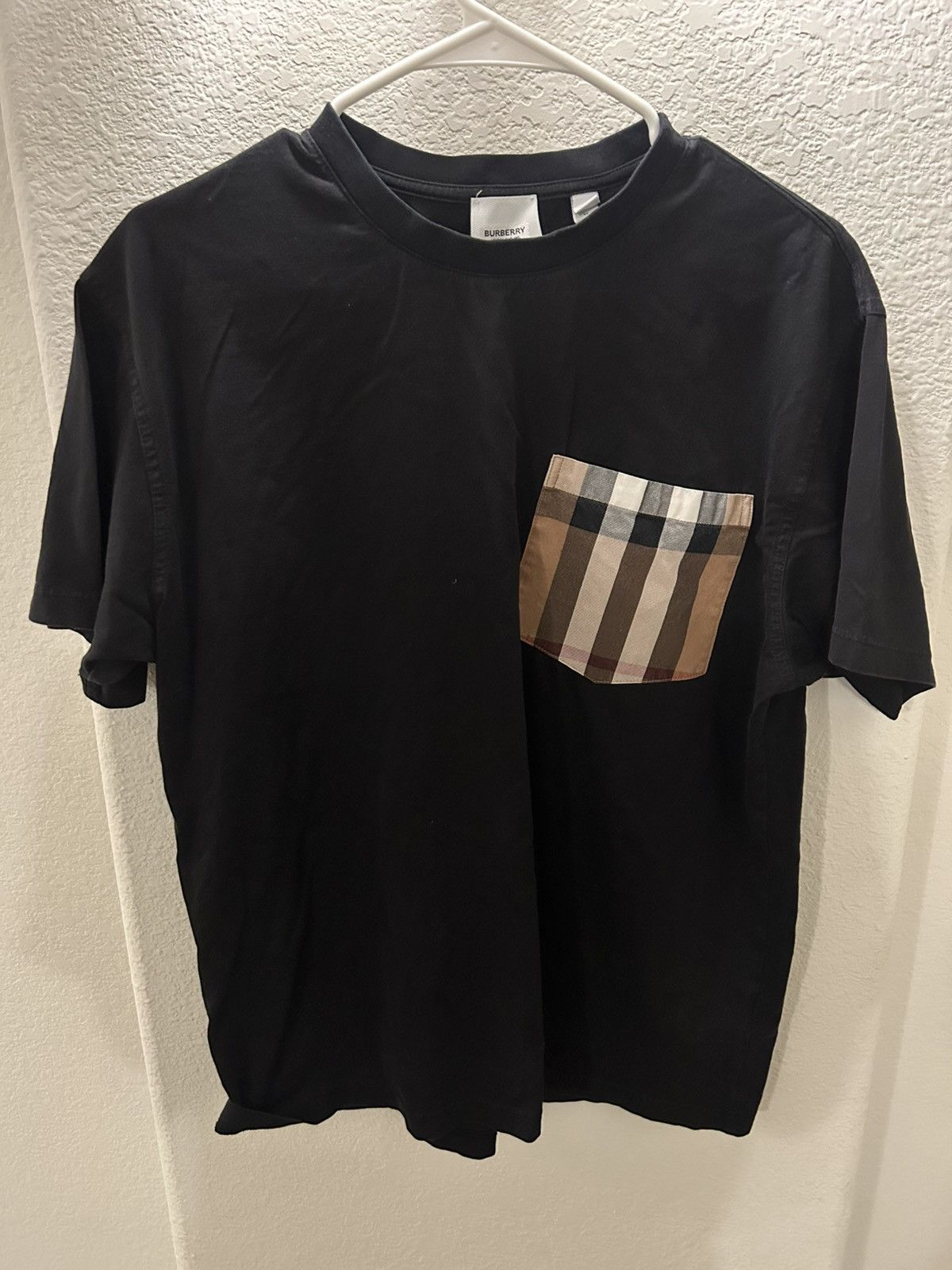 Burberry Burberry font pocket T-shirt Size US M / EU 48-50 / 2 - 1 Thumbnail