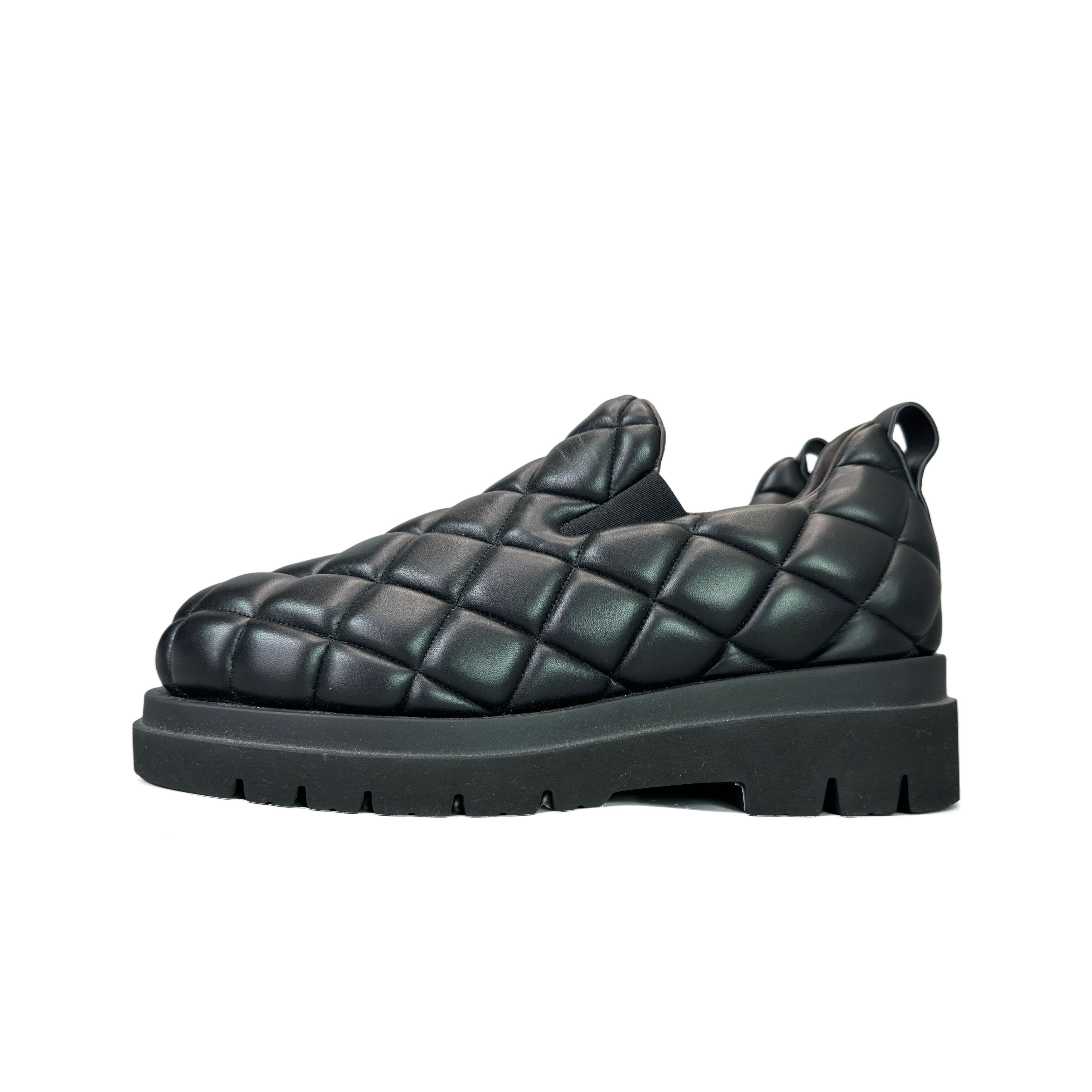 Bottega Veneta Bottega Veneta Quilted Leather Slip On Sneakers Size 10 Size US 10 / EU 43 - 1 Thumbnail
