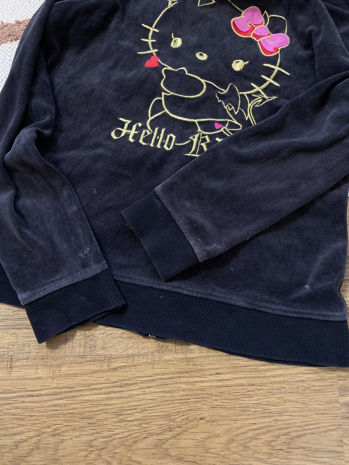 Cartoon Network VINTAGE HELLO KITTY VELOUR TRACKSUIT SET HOODIE/PANTS Size M / US 6-8 / IT 42-44 - 5 Thumbnail
