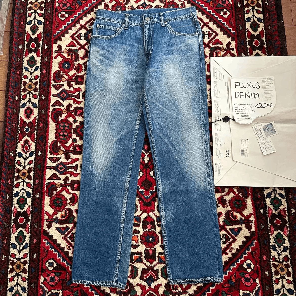 Visvim Visvim Visvim 10AW Snake Leather Patch Denim-2506 Size US 32 / EU 48 - 2 Thumbnail