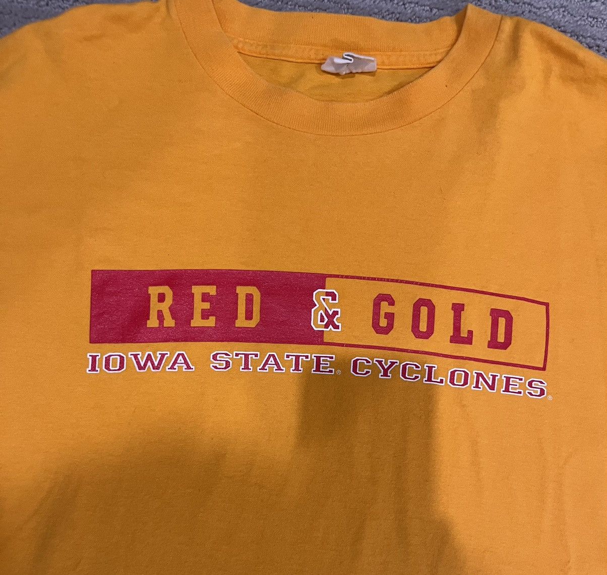 NCAA × Vintage Vintage Iowa State University Cyclones College Tee Size US L / EU 52-54 / 3 - 3 Thumbnail