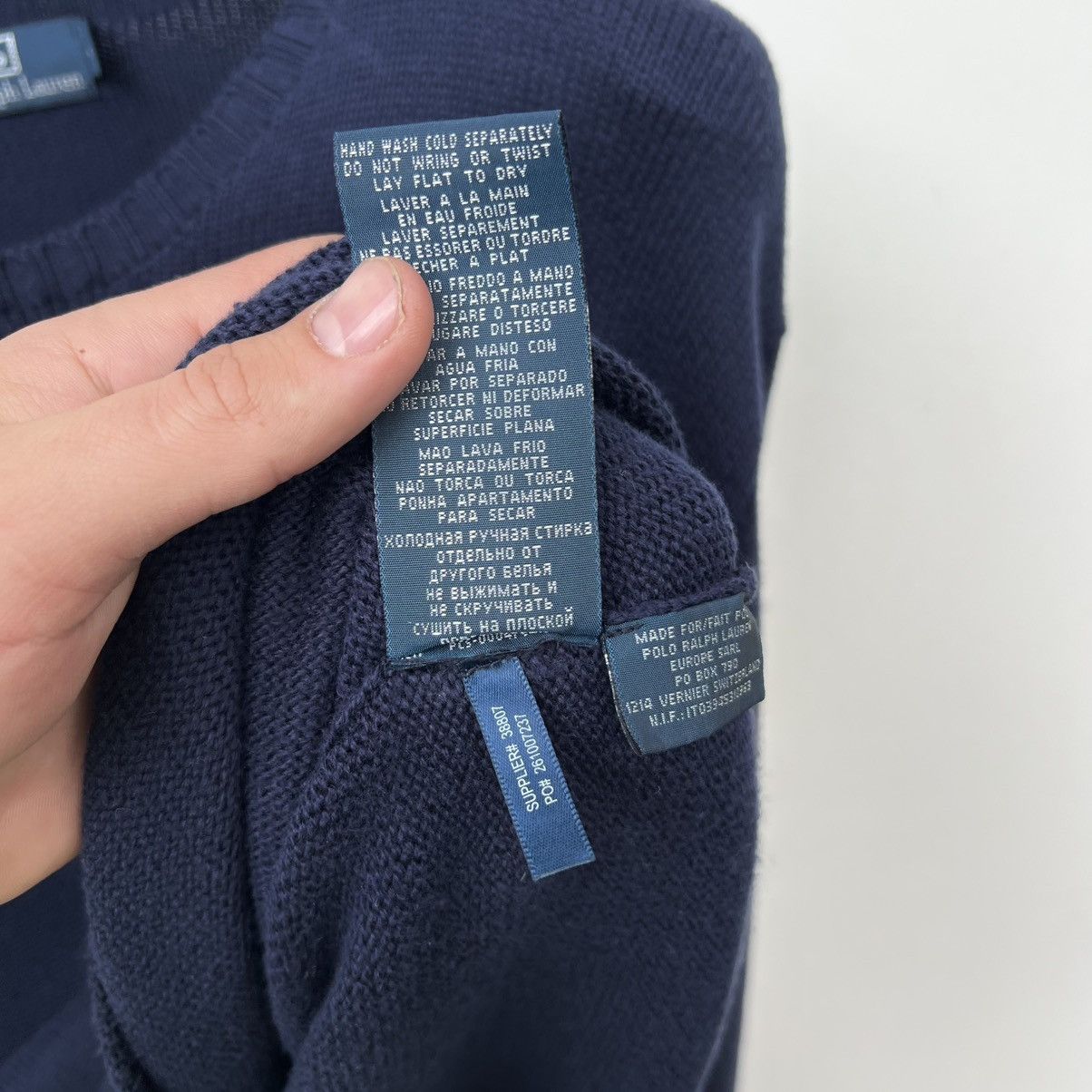 Polo Ralph Lauren × Ralph Lauren × Vintage Polo Ralph Lauren sweater vintage Size US XL / EU 56 / 4 - 5 Thumbnail