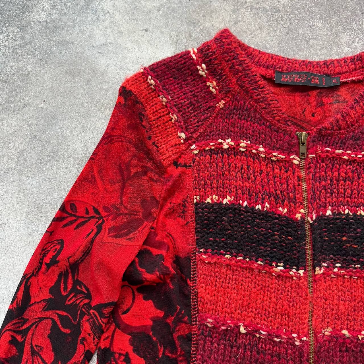 Hysteric Glamour Jean Paul Gaultier Style Mesh Avant Garde Long Sleeve Top Size XL / US 12-14 / IT 48-50 - 2 Thumbnail