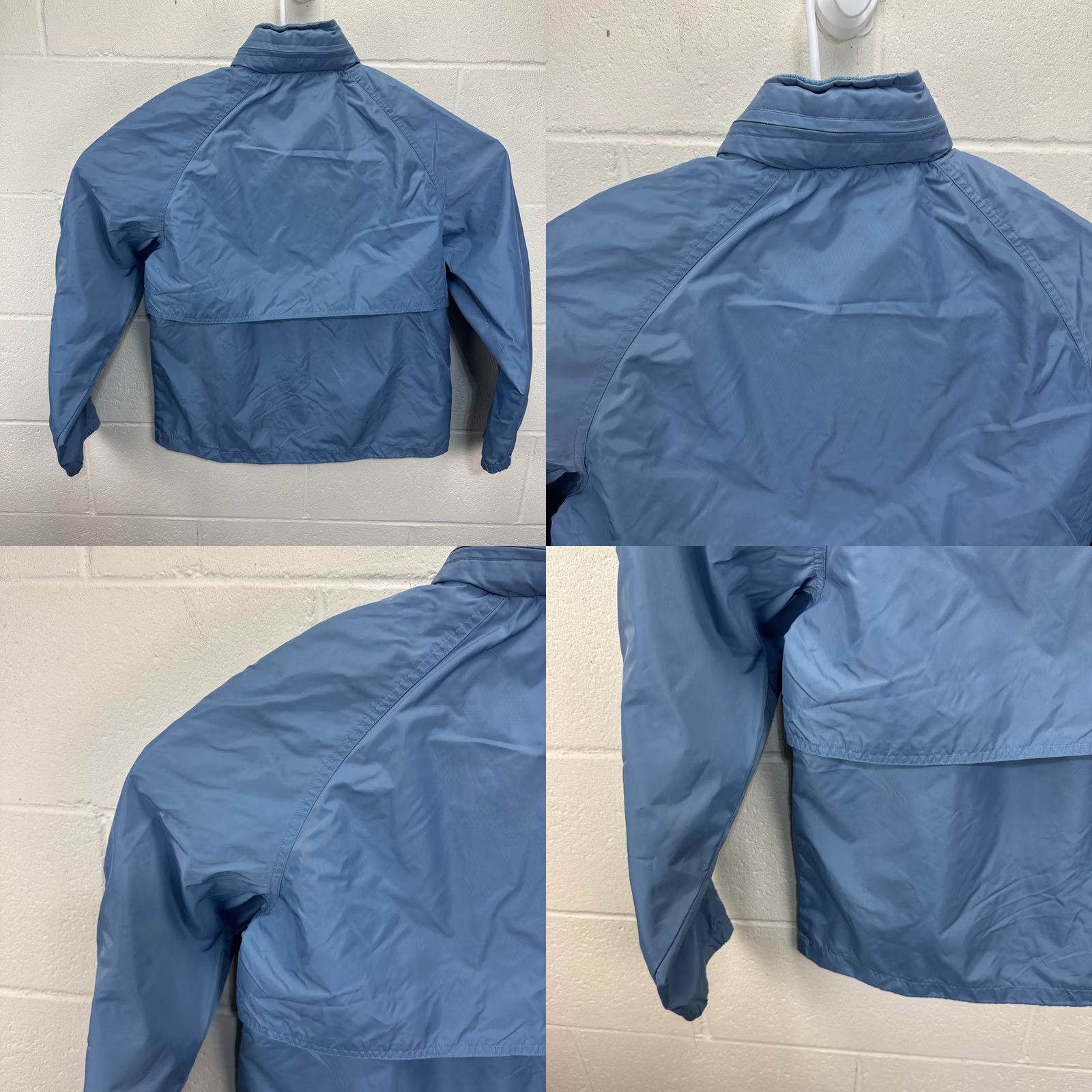 Vintage VINTAGE Woolrich Jacket Womens Medium Blue Windbreaker Full Zip Packable Hood 90s Size L / US 10 / IT 46 - 9 Thumbnail