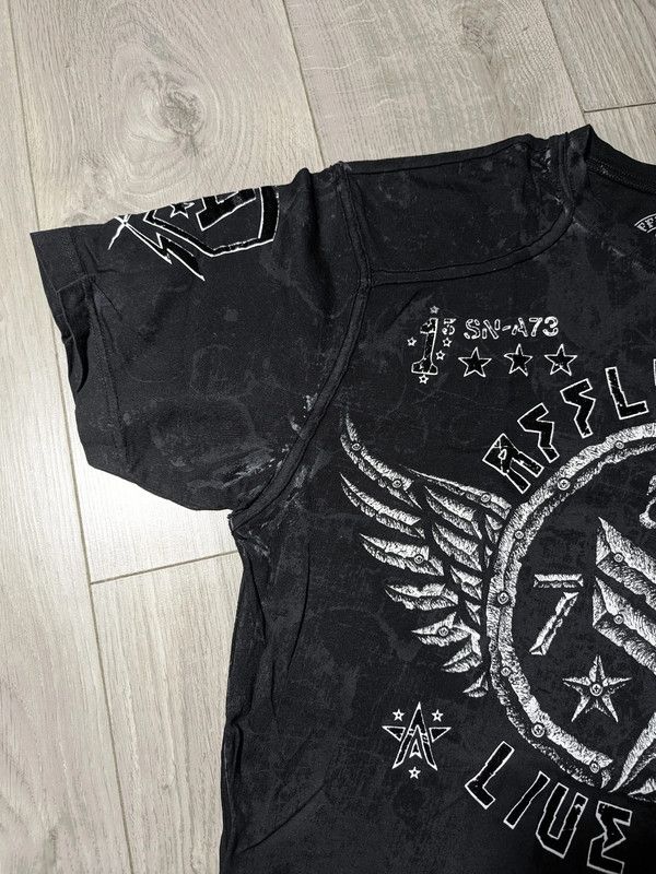 Affliction × Haunted Mound Affliction Tshirt rare Size US L / EU 52-54 / 3 - 4 Thumbnail