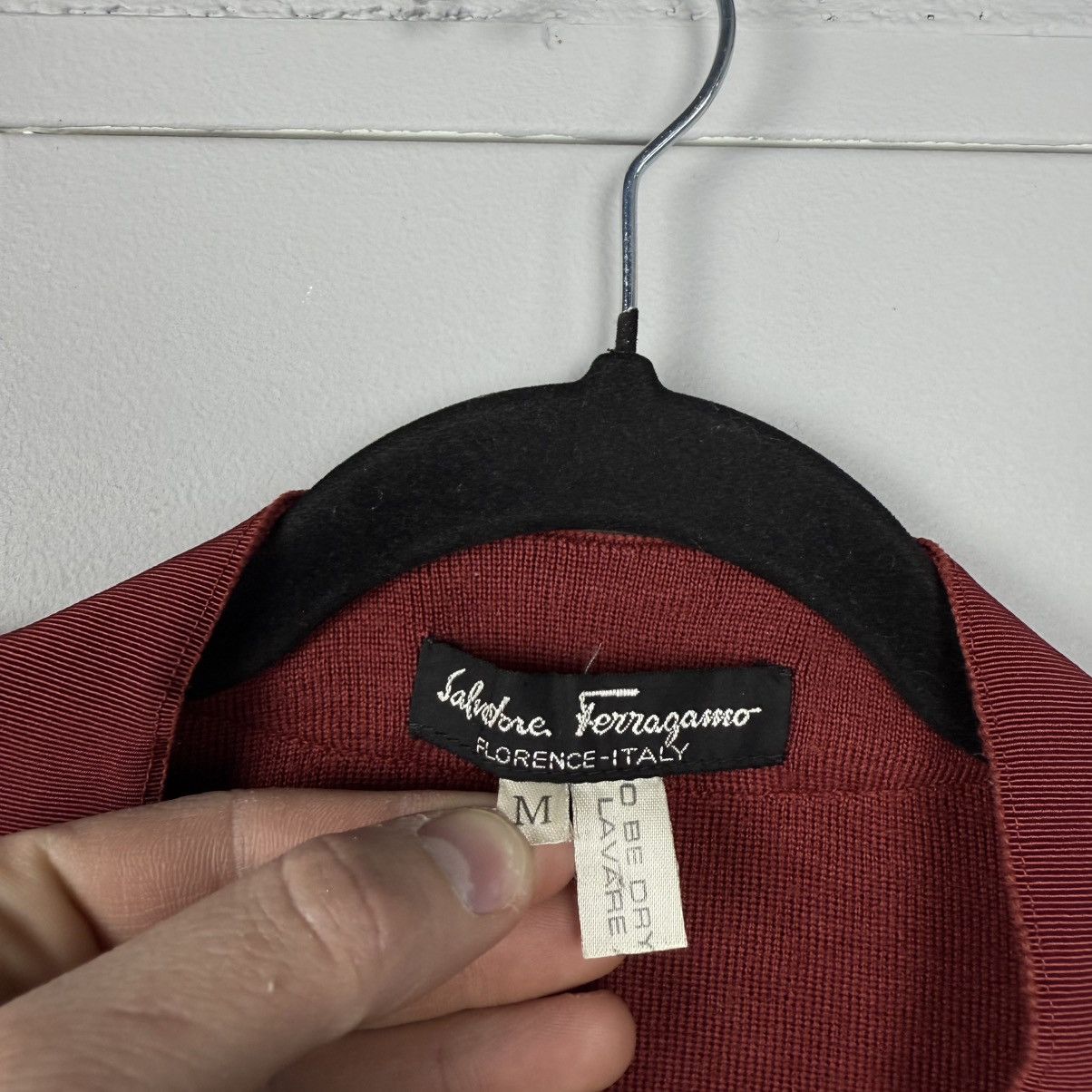 Salvatore Ferragamo Vintage Cardigan Blouse Salvatore Ferragamo Size M / US 6-8 / IT 42-44 - 4 Thumbnail
