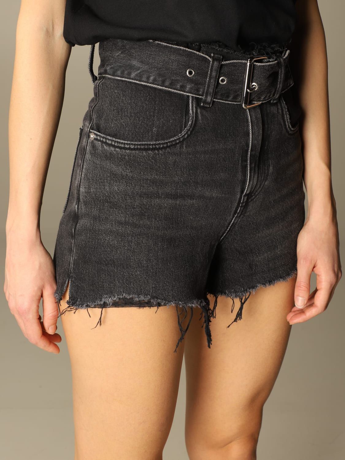 Alexander Wang ALEXANDERWANG BELT DENIM SHORT Size 27" / US 4 / IT 40 - 1 Thumbnail