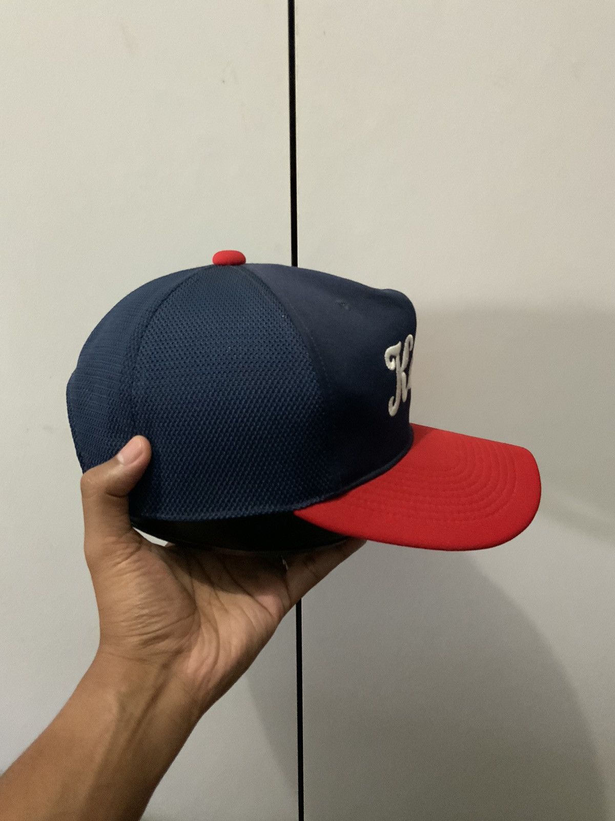 Japanese Brand Keikyu spellout indigo Japan Trucker Hat Size ONE SIZE - 4 Thumbnail