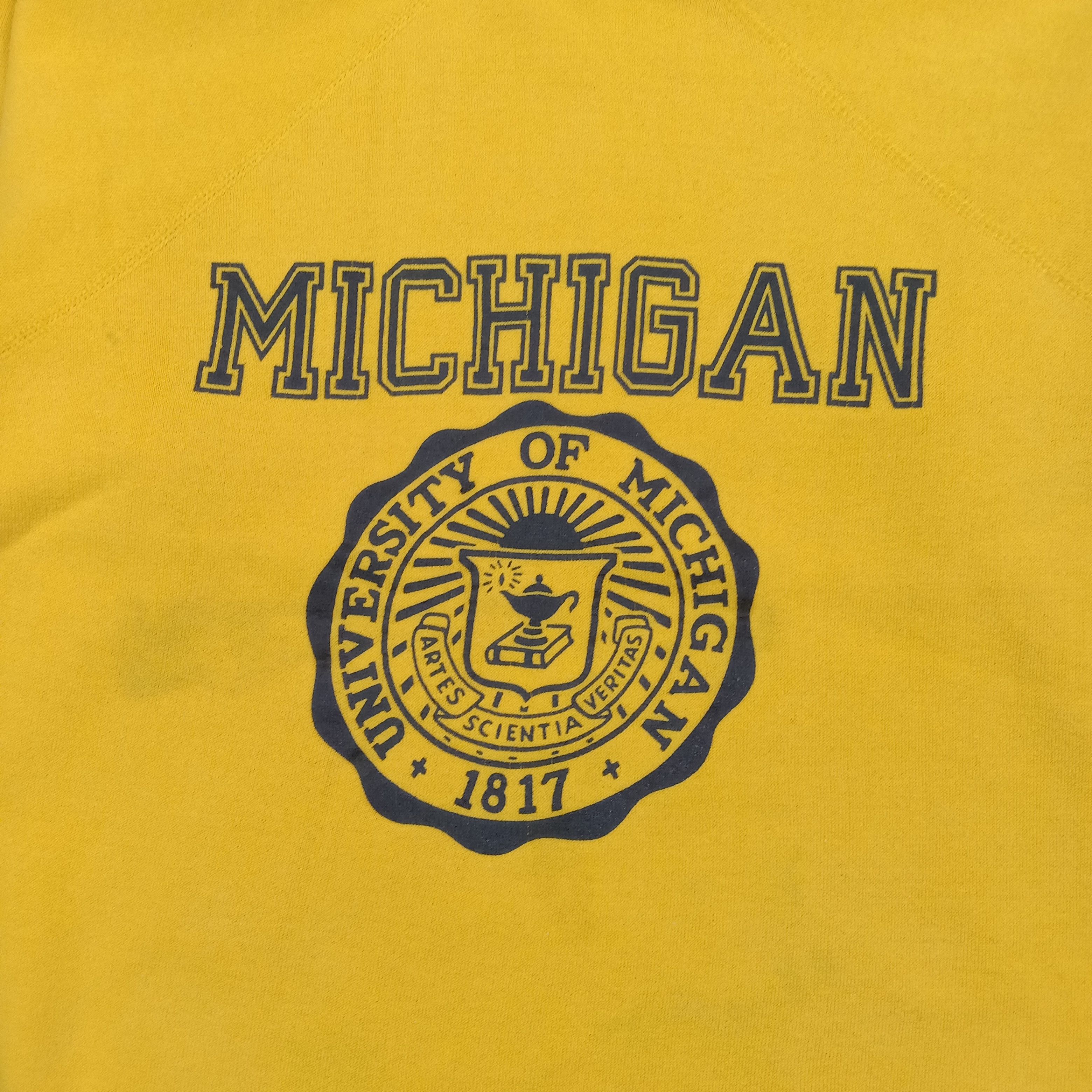 Vintage University of Michigan American 90's Sweatshirt C292N27 Size US S / EU 44-46 / 1 - 2 Thumbnail
