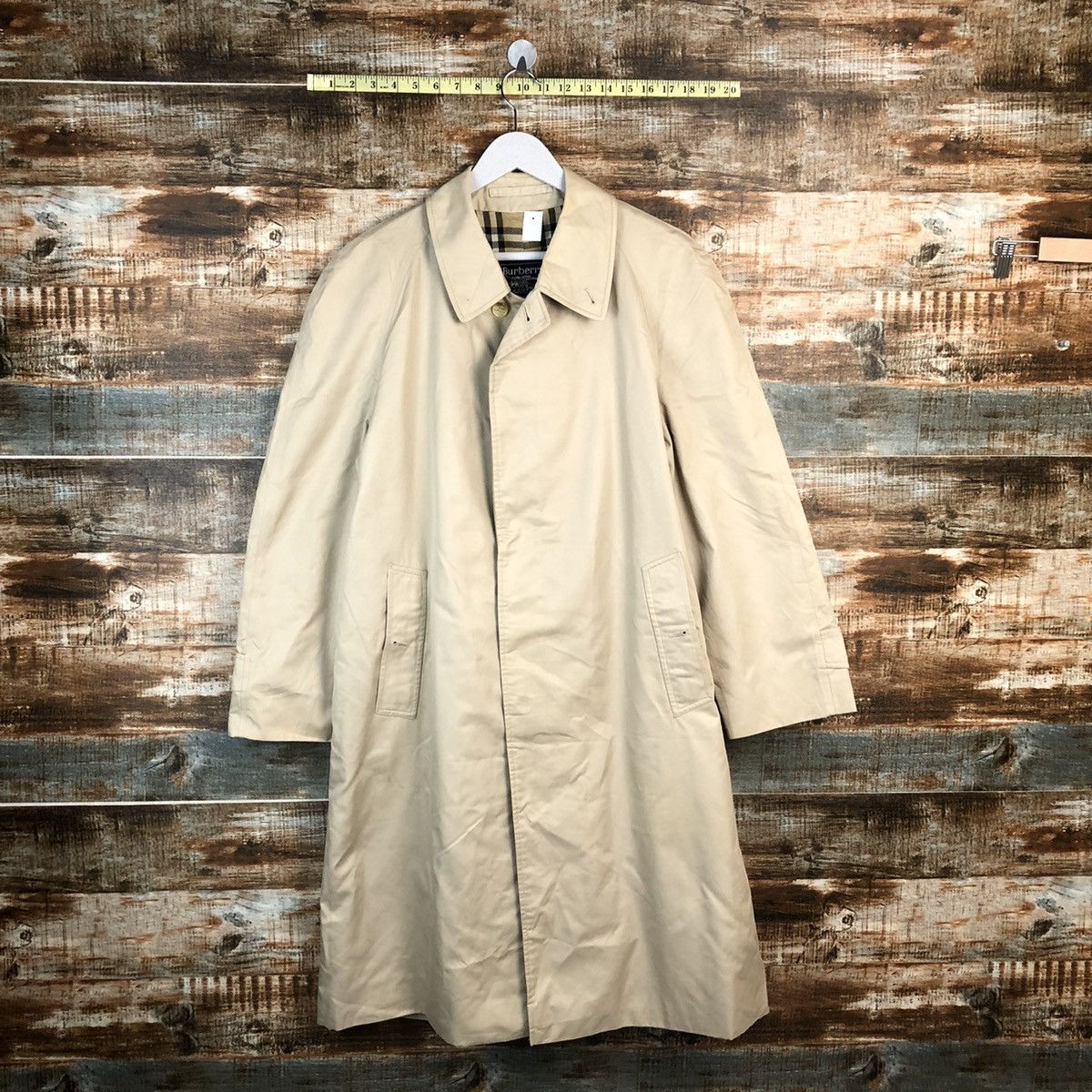 Burberry Burberrys nova check made in england vtg Coats parkas #A1611 Size US L / EU 52-54 / 3 - 1 Thumbnail