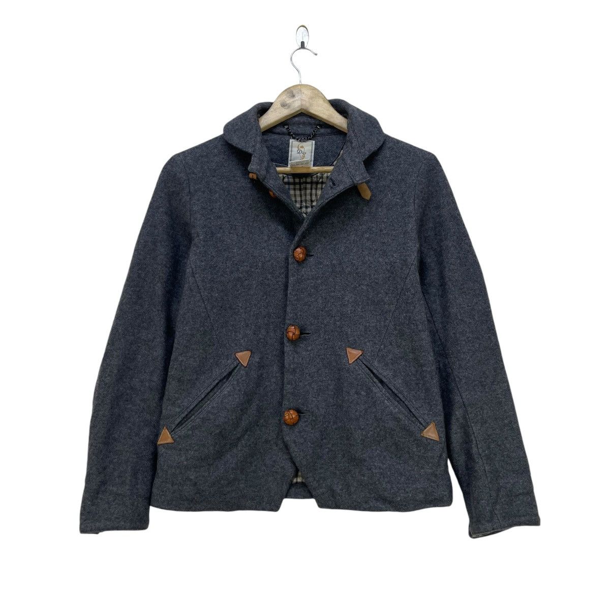 BIGI × Yohji Yamamoto Shawl Collar Rolladex Co Ltd Wool Jacket Made In Japan Size US S / EU 44-46 / 1 - 2 Thumbnail
