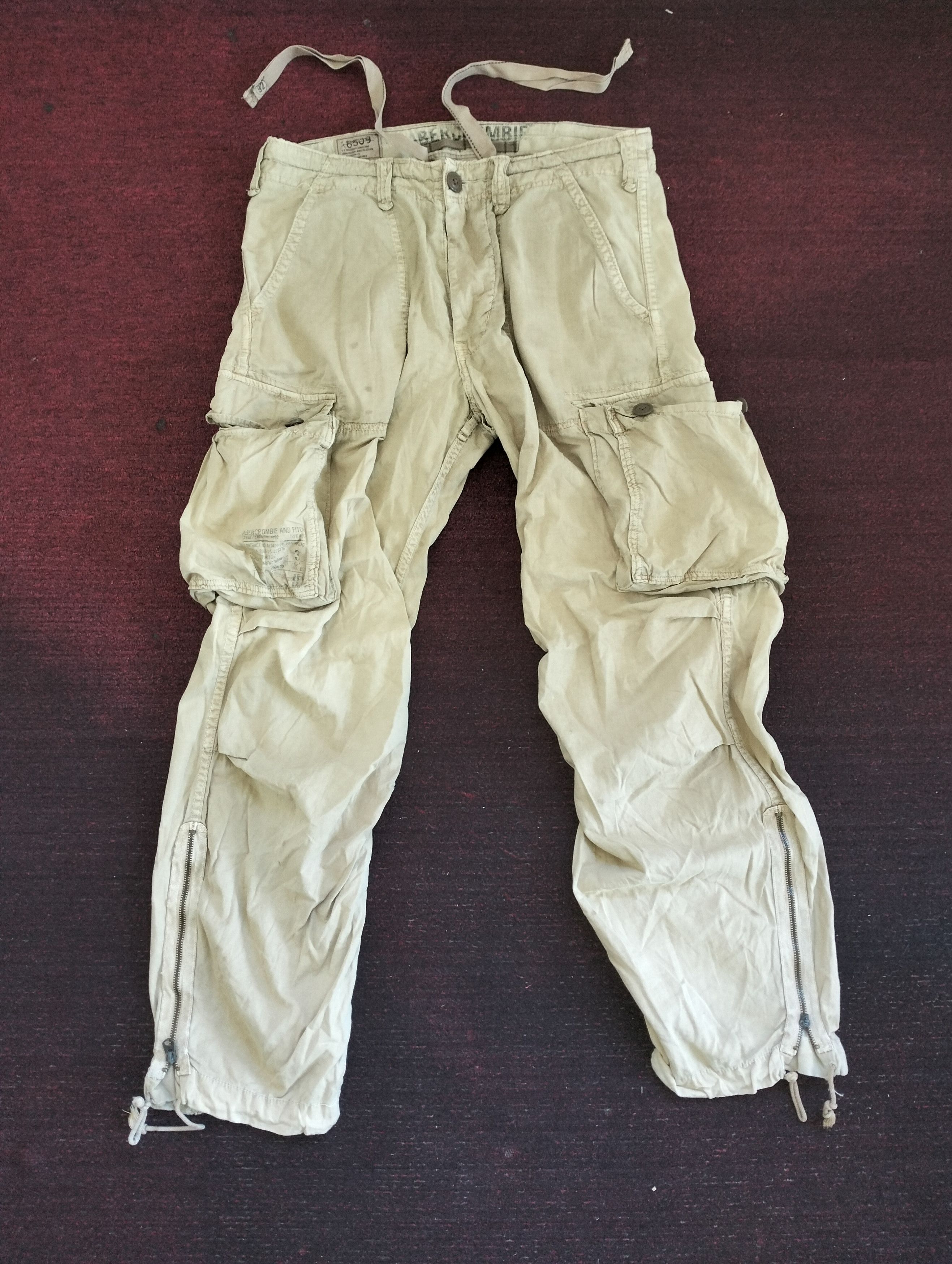 Abercrombie & Fitch Abercrombie Cargo pants Size US 36 / EU 52 - 1 Thumbnail
