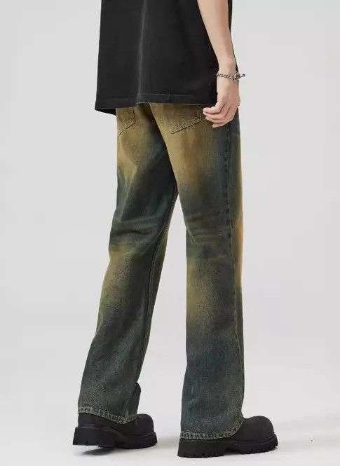 Japanese Brand Rena Vintage American washed distressed bootcut jeans Size US 32 / EU 48 - 7 Thumbnail