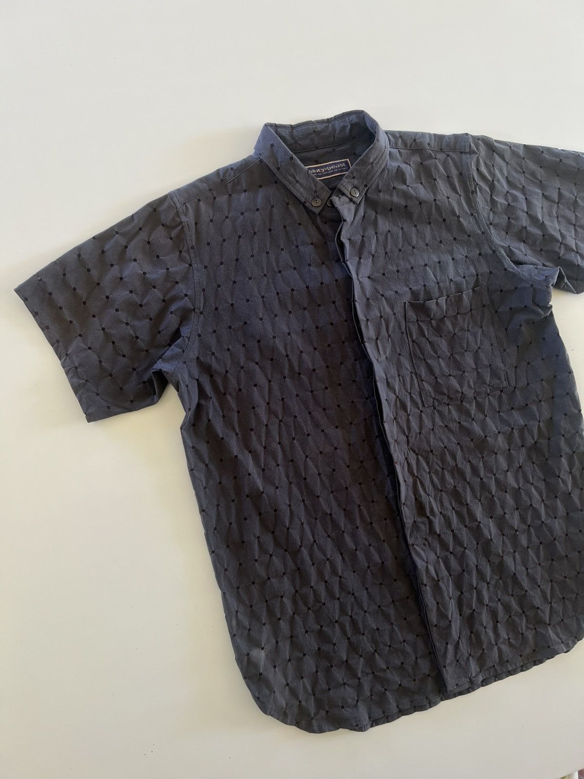 Beauty Beast Beauty Beast Polkadot Shirt Button Ups Size US M / EU 48-50 / 2 - 2 Thumbnail