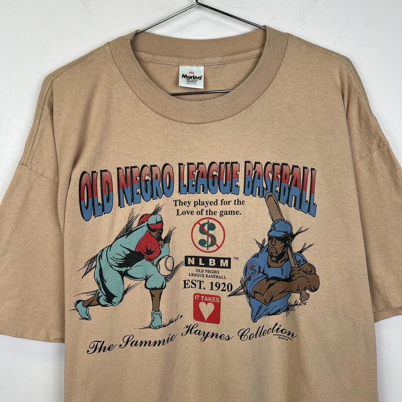 Designer Vintage Sammie Haynes Old Negro League Baseball T-Shirt Size US XXL / EU 58 / 5 - 2 Thumbnail