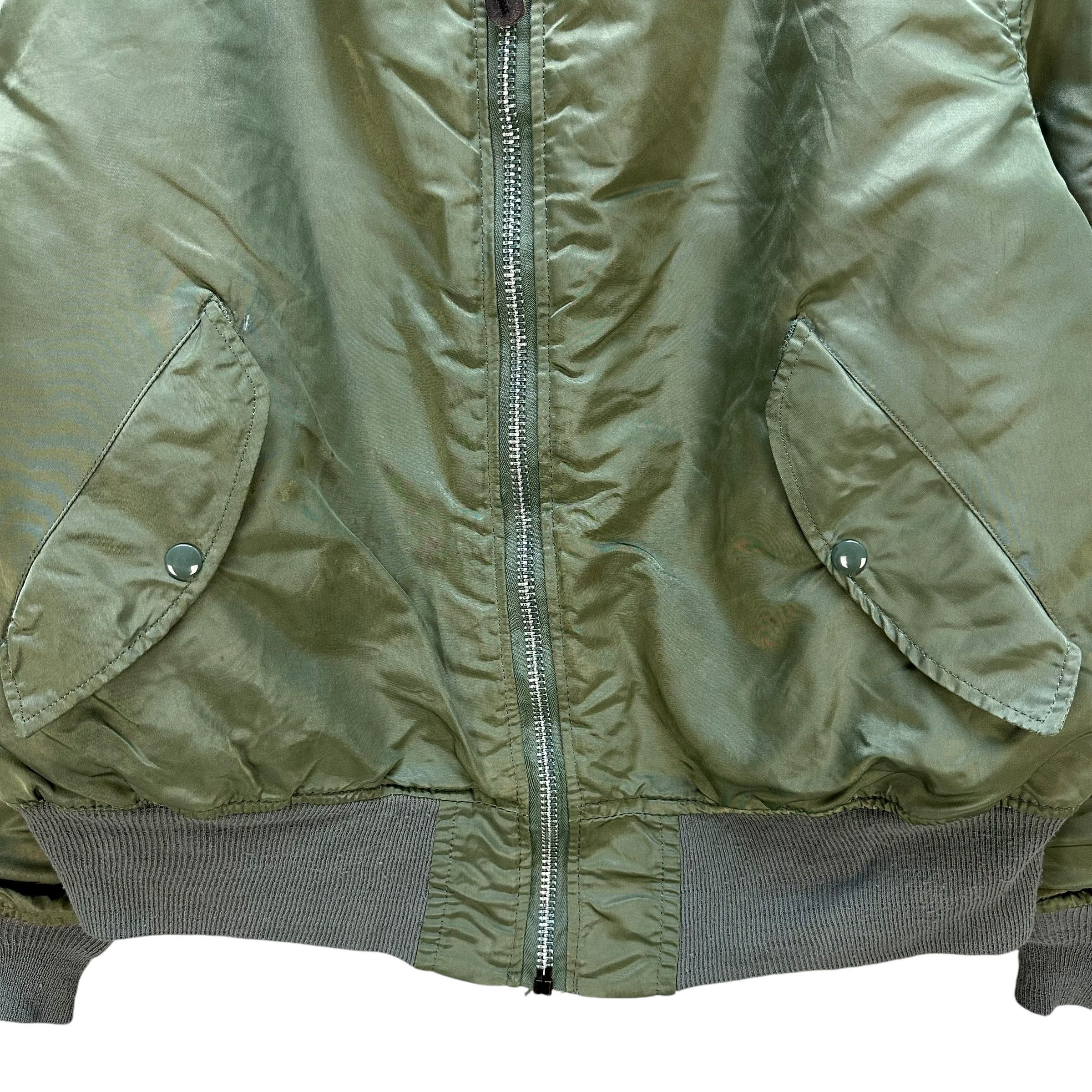 Alpha Industries ALPHA INDUSTRIES MA1 Green Bomber Jacket #A51-1186 Size US L / EU 52-54 / 3 - 3 Thumbnail