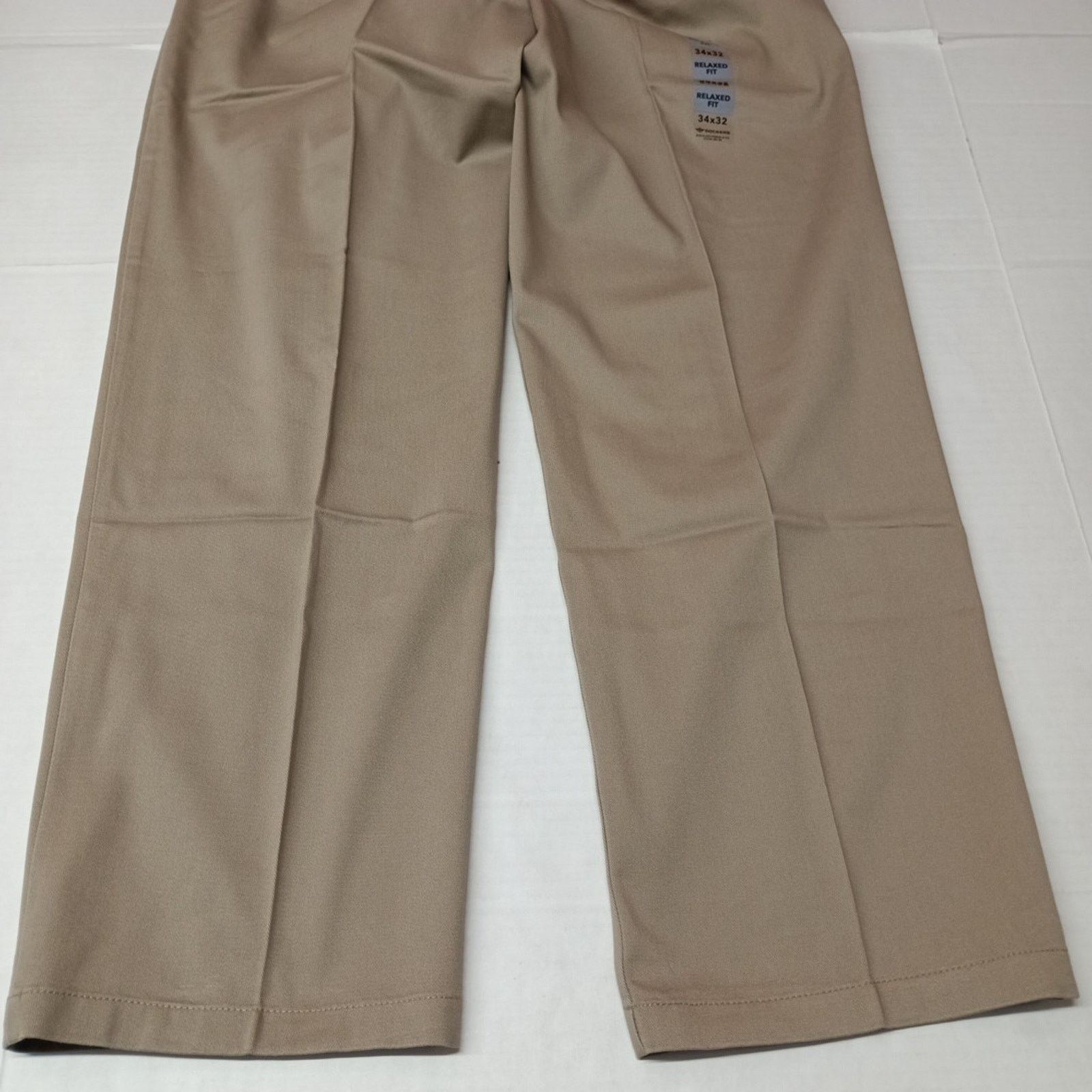 Dockers Dockers Easy Khakis Men's 34x32 Timber Wolf Relaxed Fit Size US 34 / EU 50 - 7 Thumbnail
