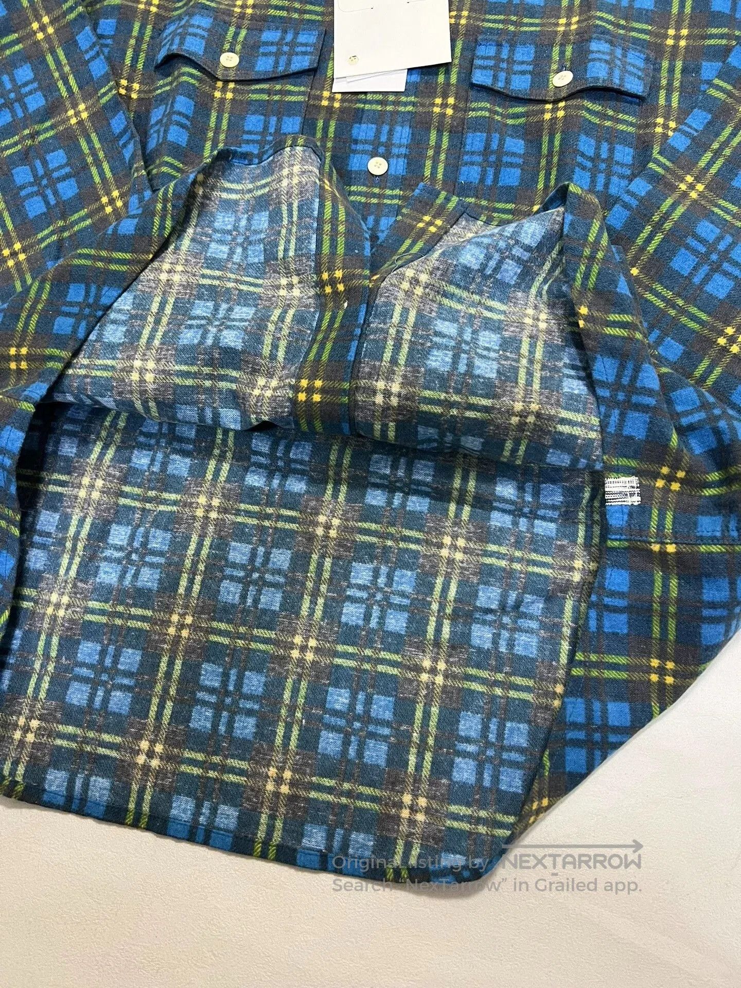 Visvim VISVIM 23SS PIONEER KHADI CHECK L/S. Size US L / EU 52-54 / 3 - 6 Thumbnail