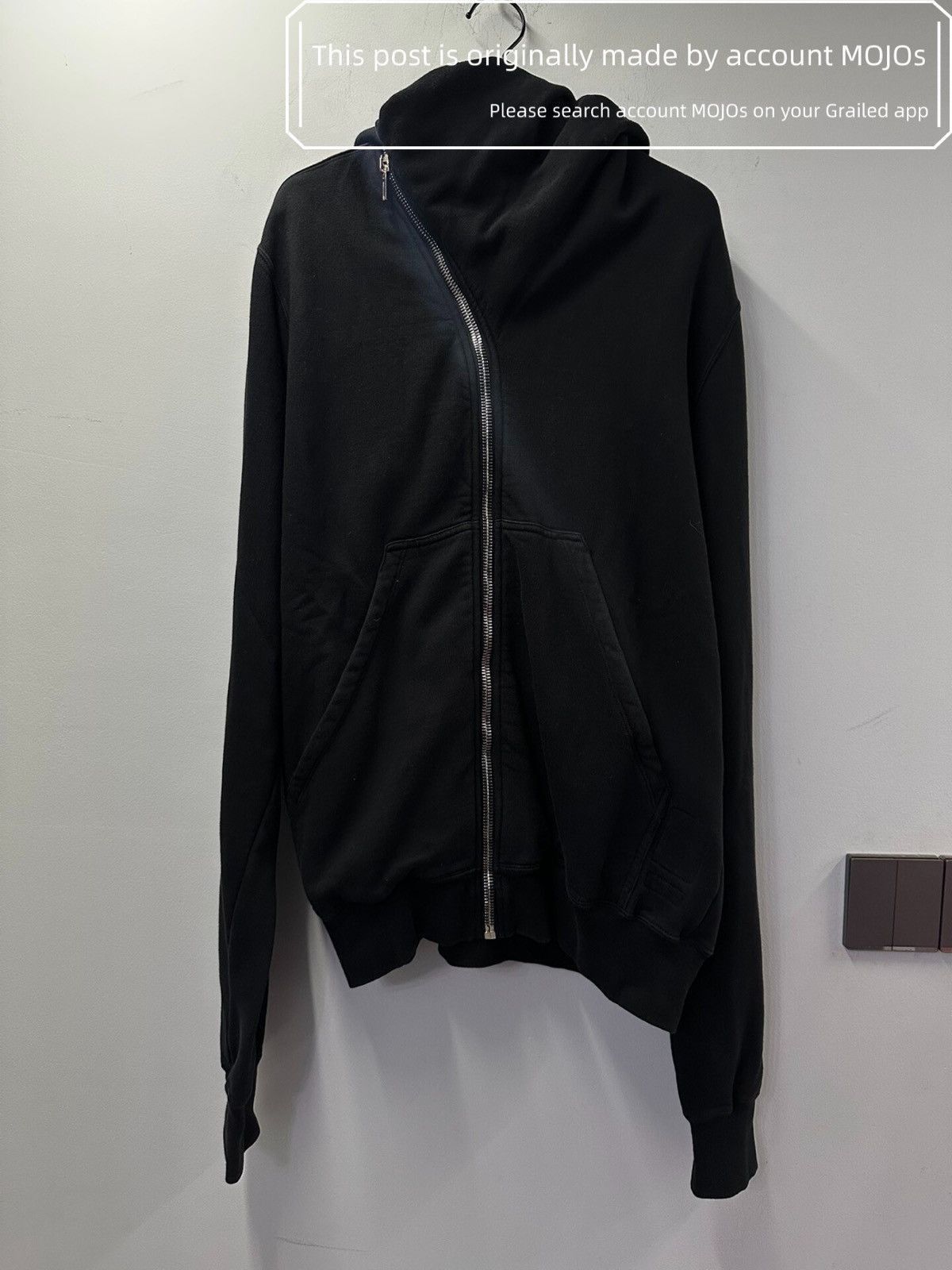 Rick Owens × Rick Owens Drkshdw FW17 Rick Owens Mountain Hoodie