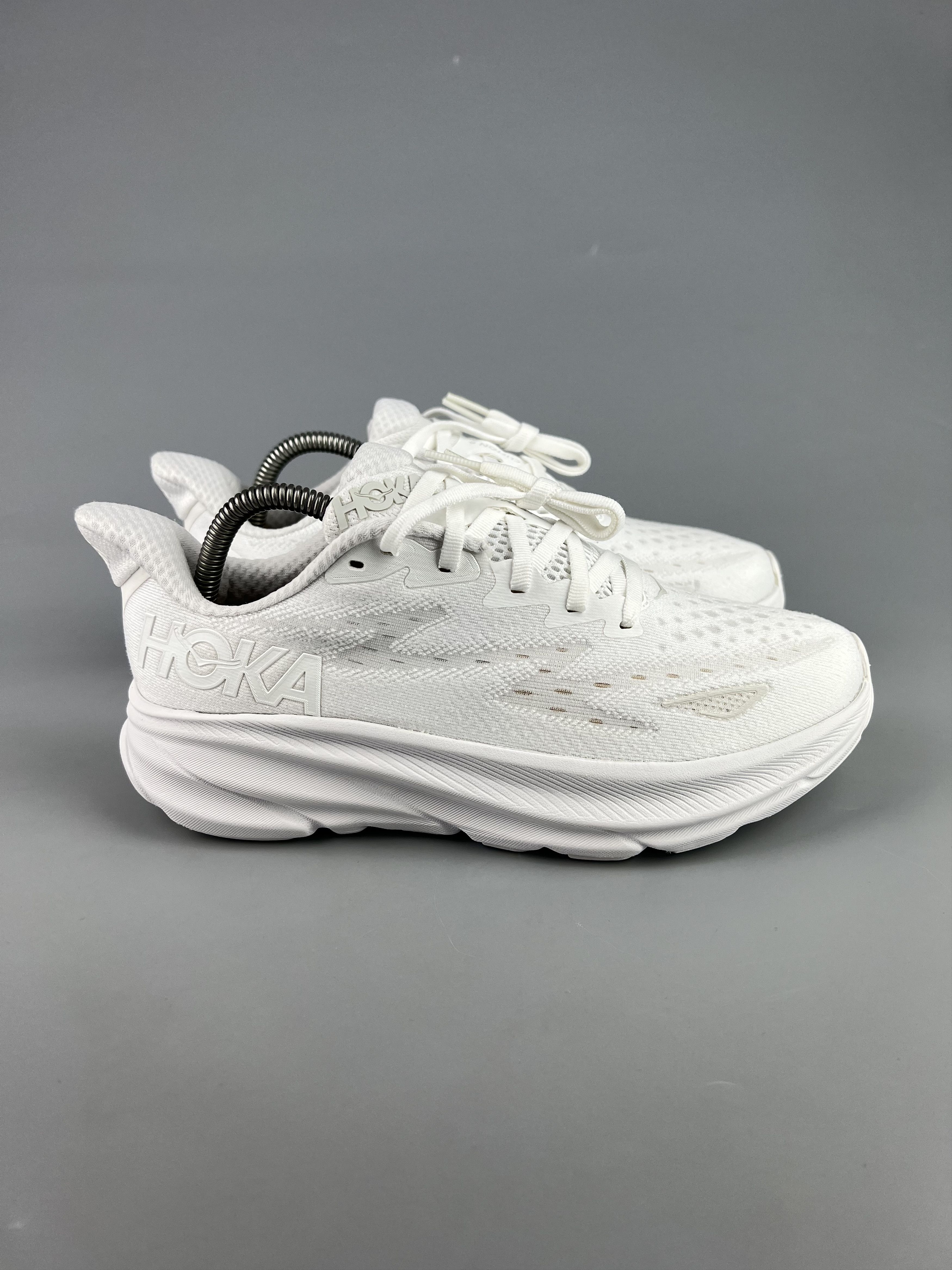 Hoka 7.5D Hoka One One Clifton 9 Wide Running Shoes Walking Gym Size US 7.5 / IT 37.5 - 1 Thumbnail