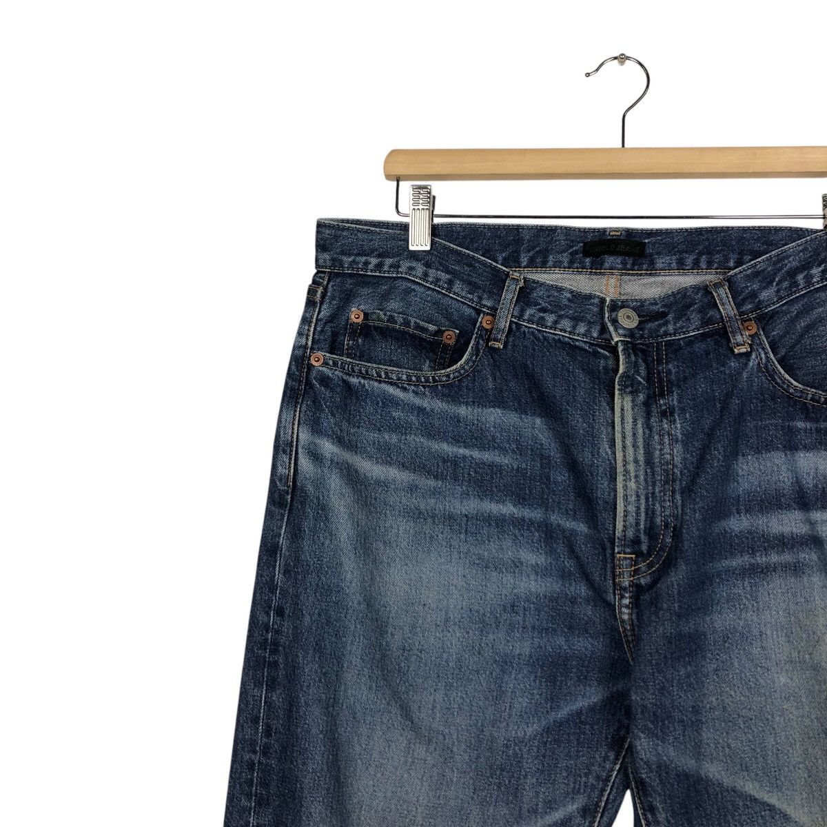 Japanese Brand × Vintage 📌Vintage Denim Jeans Uniqlo Issey Miyake Rich Blue Size US 36 / EU 52 - 8 Thumbnail