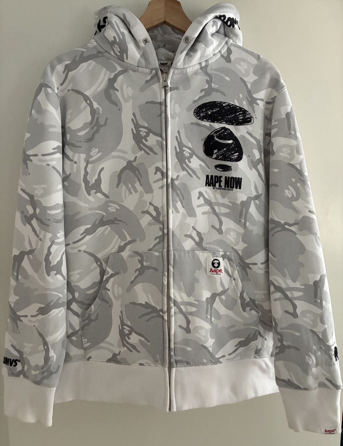 Aape Aape By Bathing Ape Zip-Up Hoodie Size US XL / EU 56 / 4 - 1 Thumbnail