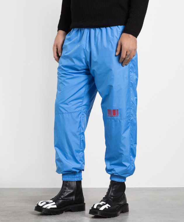 Vetements o1y0924 Sweatpant in Azure Size US 32 / EU 48 - 3 Thumbnail