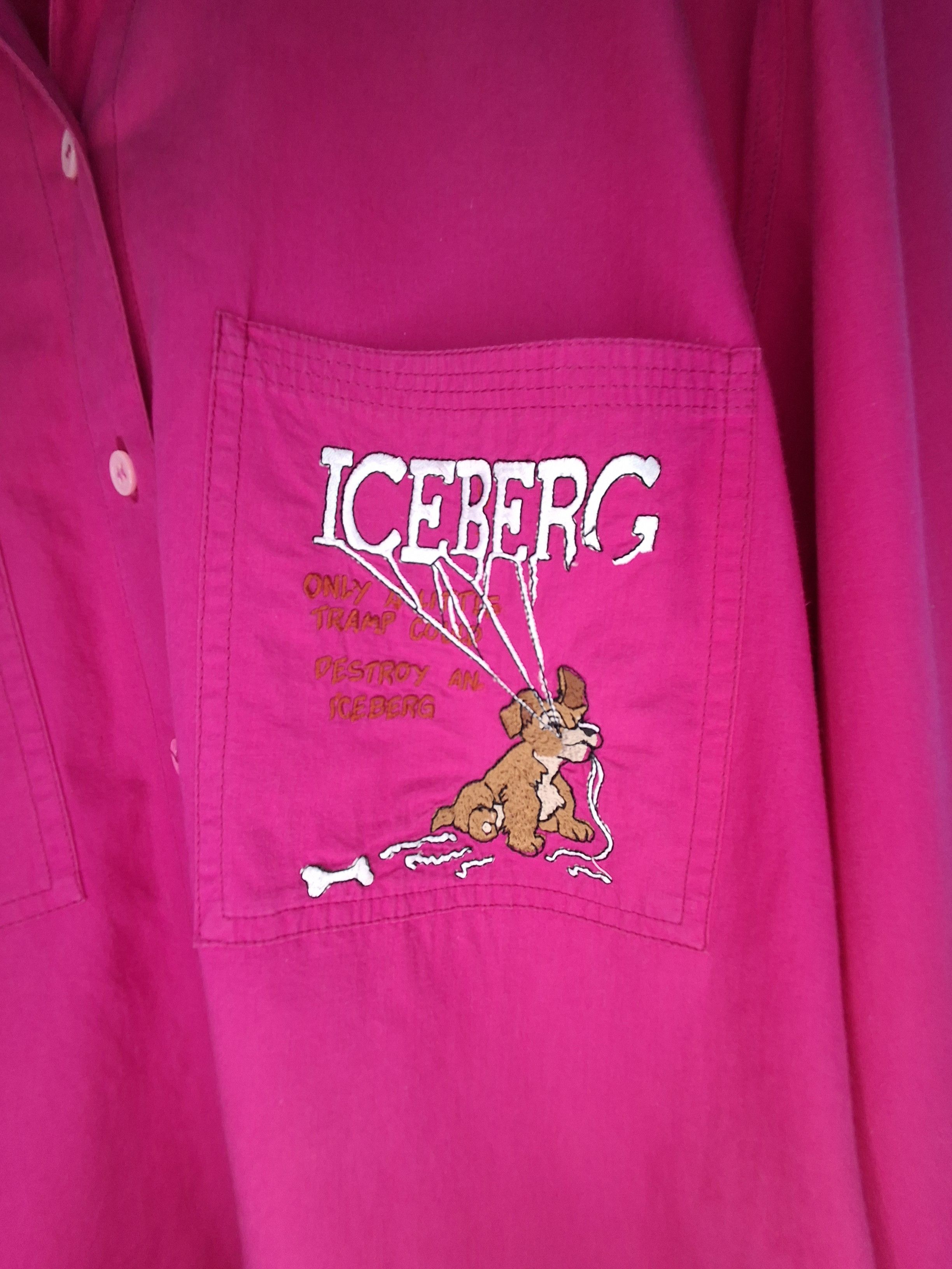 Iceberg Vintage Iceberg × Disney Lady & the Tramp Shirt, Rare 90s Size US XXS / EU 40 - 2 Thumbnail
