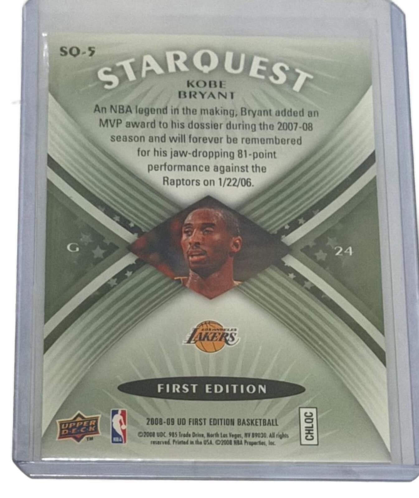 Other 2006-07 Upper Deck Starquest Green Kobe Bryant SQ-5 Size ONE SIZE - 2 Thumbnail