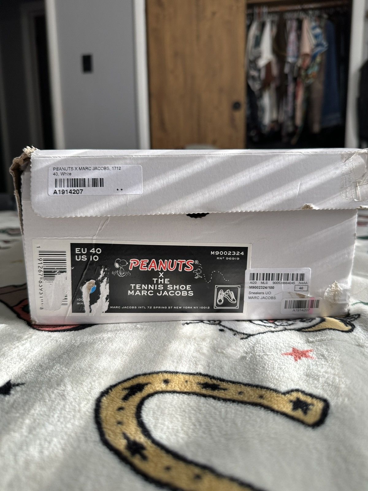Marc Jacobs × Peanuts Leather Tennis Shoe Sneakers Size US 7 / EU 40 - 17 Thumbnail