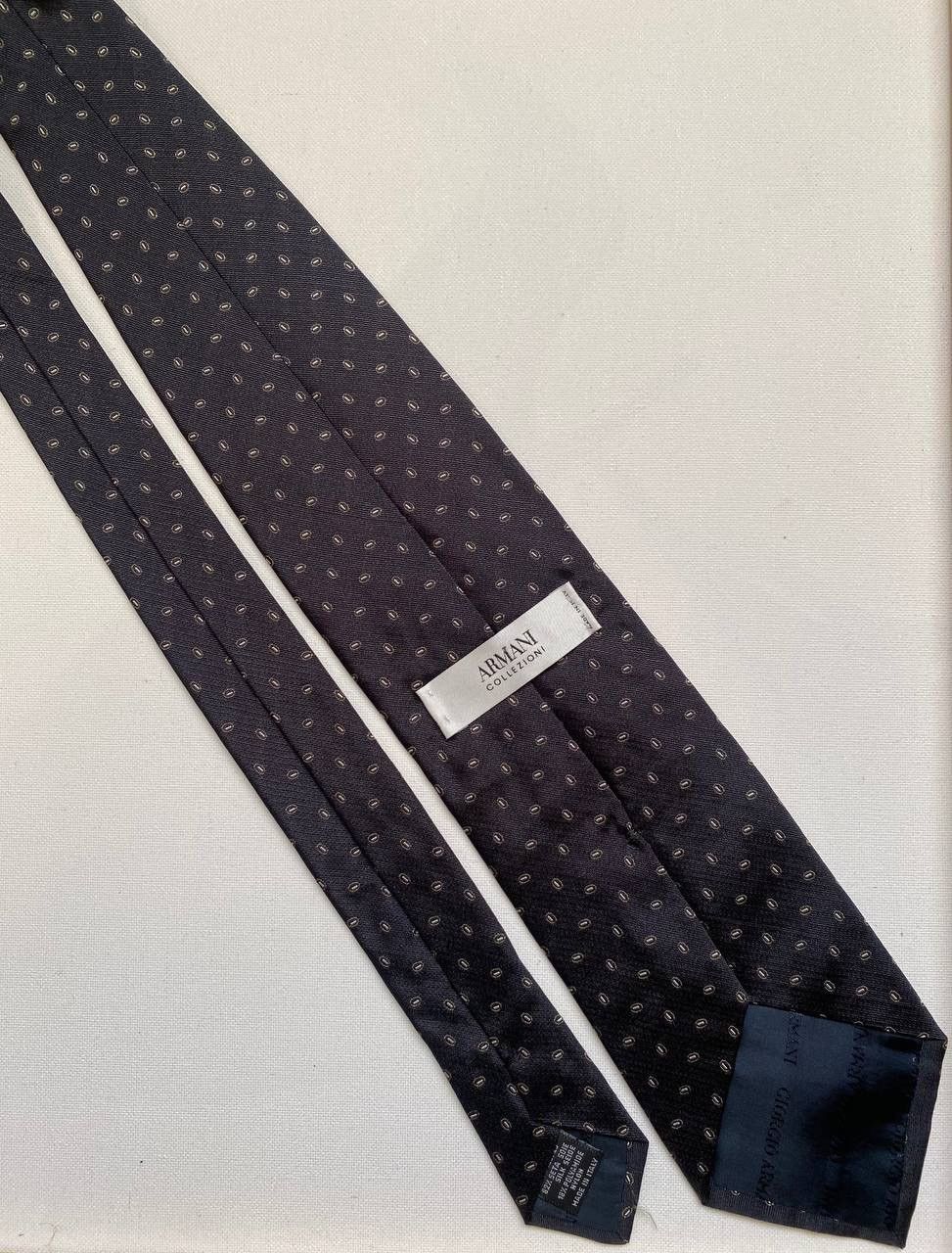 Armani Collezioni Giorgio Armani Collezioni Italy Silk Mens Tie Size ONE SIZE - 1 Thumbnail