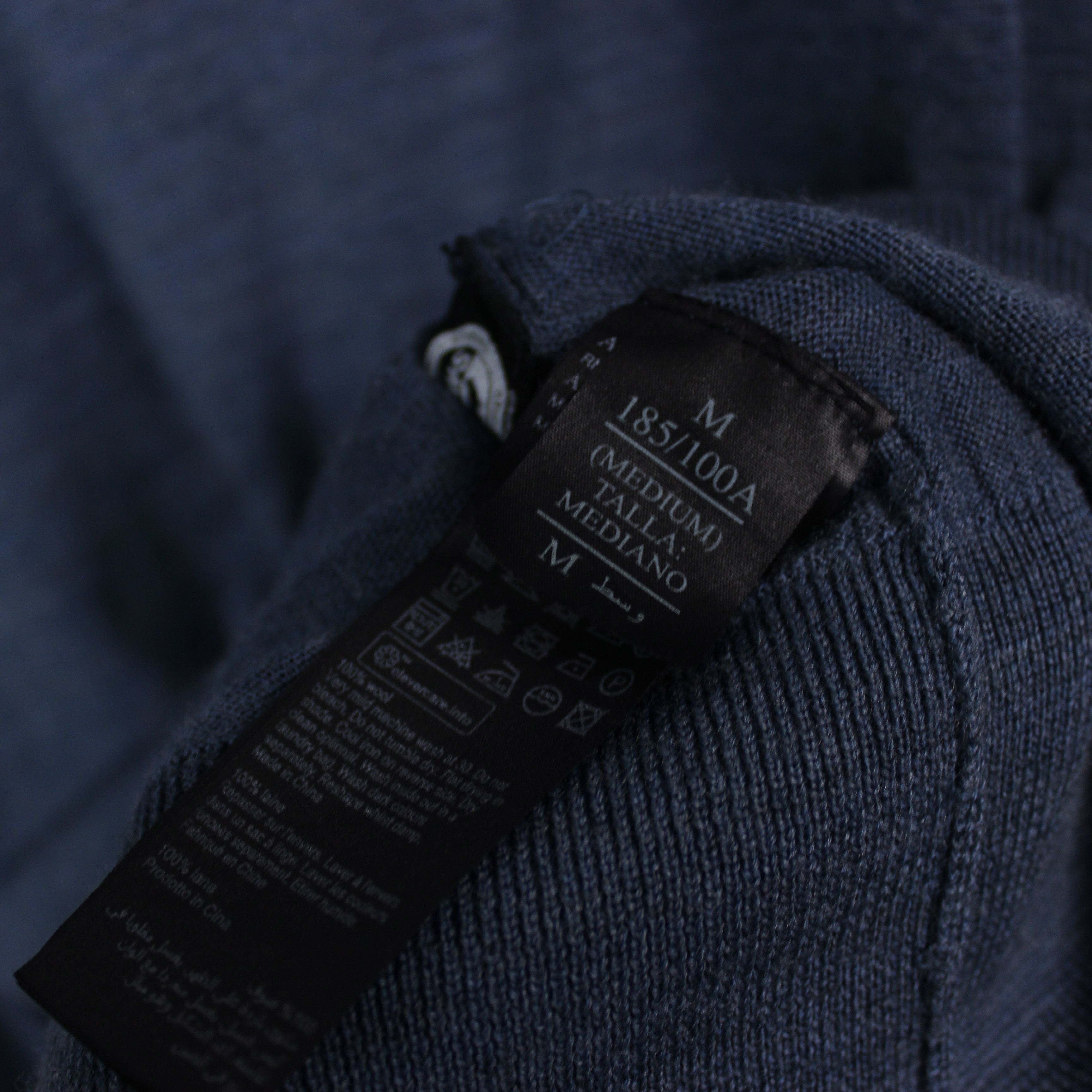 Allsaints Allsaints sweater men wool merino rare zip S M Size US M / EU 48-50 / 2 - 7 Thumbnail