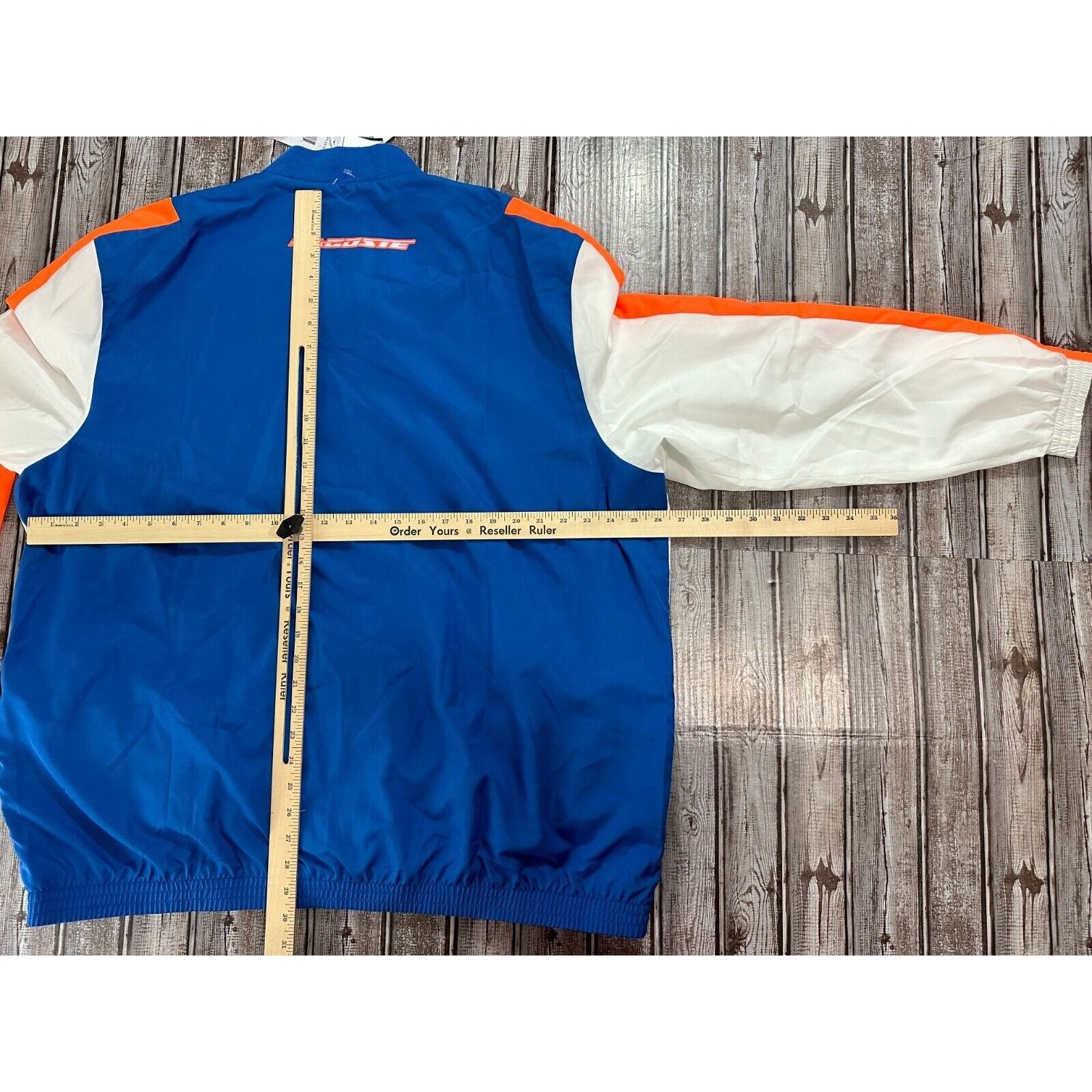 Lacoste Lacoste Sport Zip Up Jacket Logo Color Blue orange Size 3XL Size US XXL / EU 58 / 5 - 8 Thumbnail