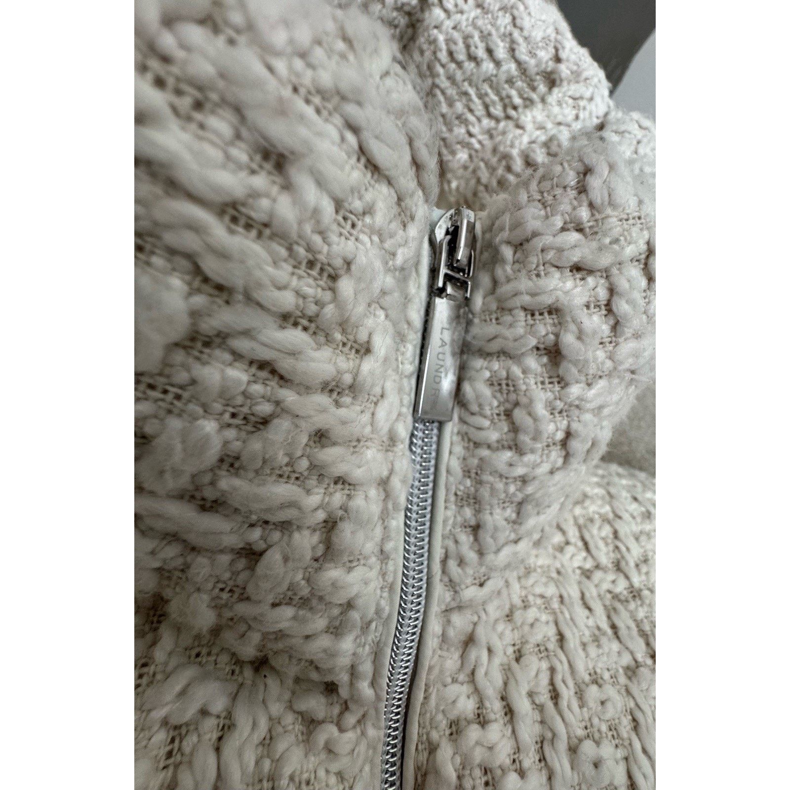 Laundry by Shelli Segal Laundry Shelli Segal Angora Hoodi Chunky Anorak Coat Med New Size M / US 6-8 / IT 42-44 - 6 Thumbnail