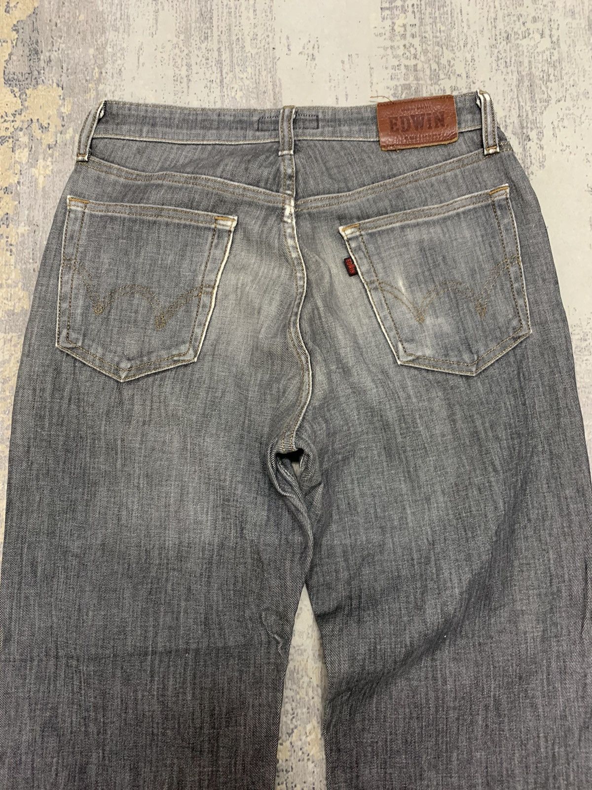 Japanese Brand Vintage Edwin Distressed Denim Kapital Boro Style 30x28 Size US 30 / EU 46 - 9 Thumbnail