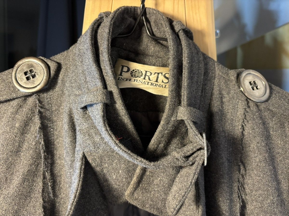 Ports 1961 Grey cropped coat PORTS Size XS / US 0-2 / IT 36-38 - 5 Thumbnail