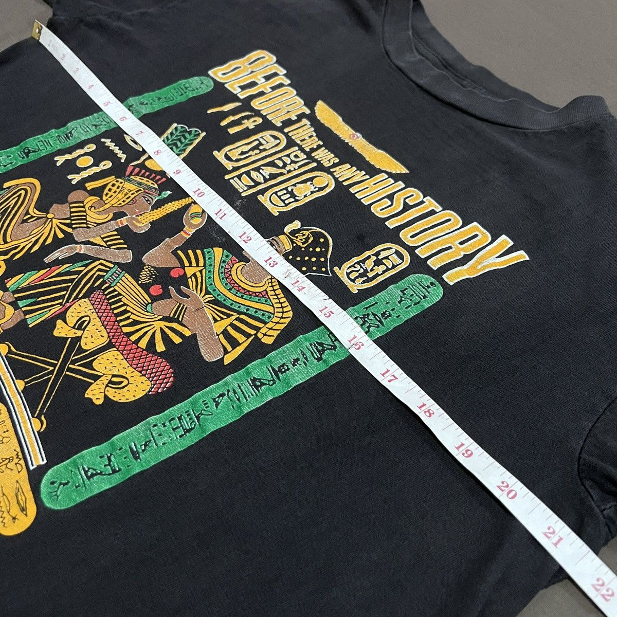 Rap Tees × Vintage Vintage 90s There Was Black History Queens of Ancient Faded Size US L / EU 52-54 / 3 - 11 Thumbnail