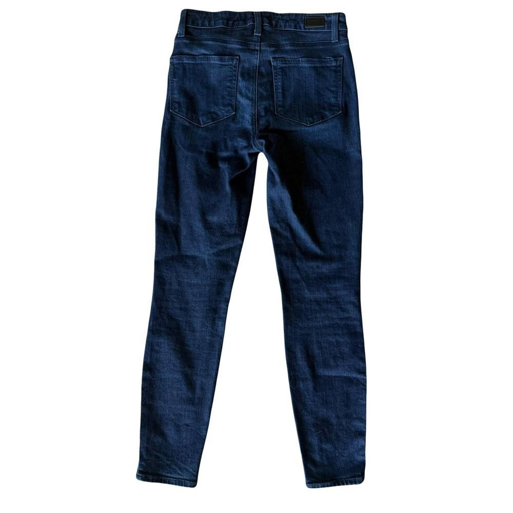 PAIGE Hoxton Ankle Jeans High Rise Skinny Lana Dark Wash 27