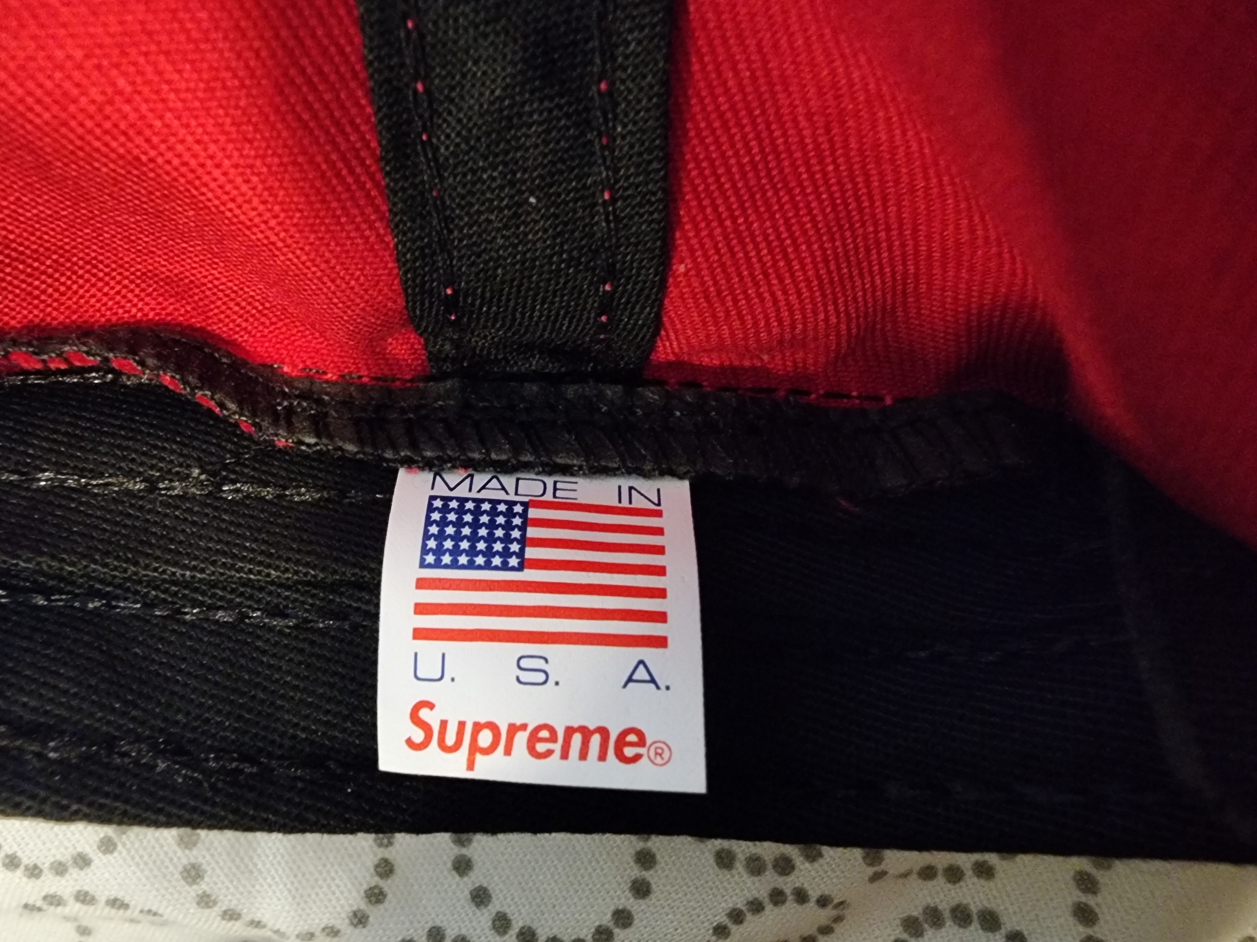 Supreme Supreme red S logo hat Size ONE SIZE - 4 Thumbnail