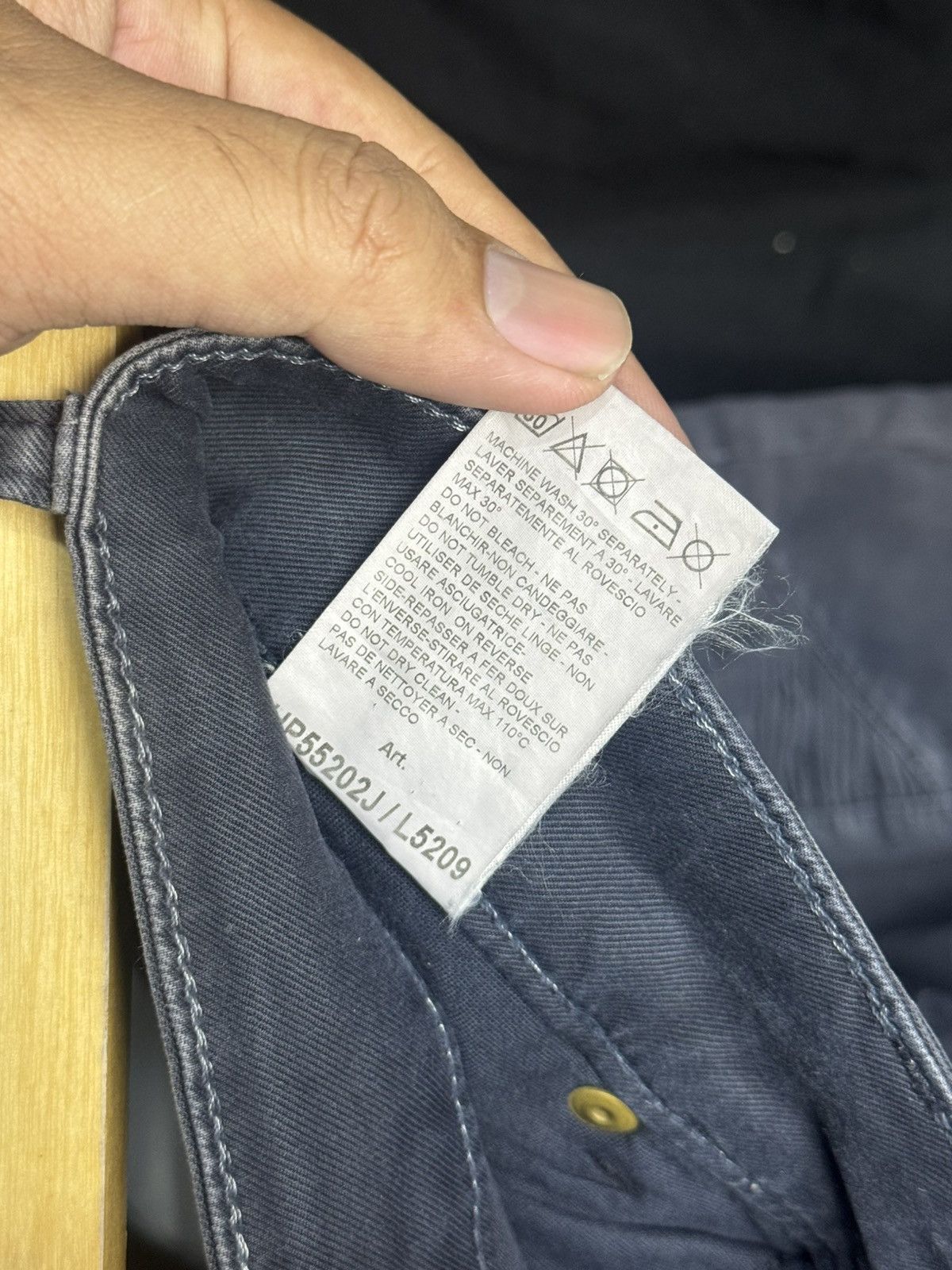 Balmain Balmain Biker Decernin Vintage Styled Size US 29 - 10 Thumbnail