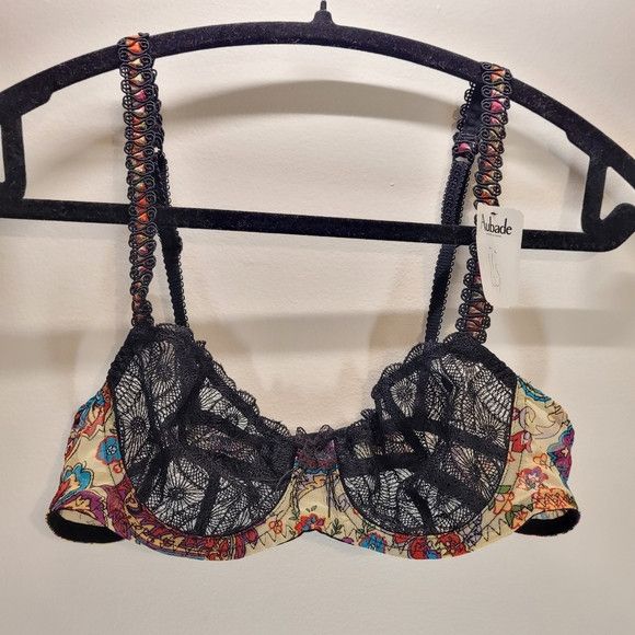 Other Aubade Paris NWT Esmera floral sheer lace 3214 - 34a Size ONE SIZE - 1 Thumbnail