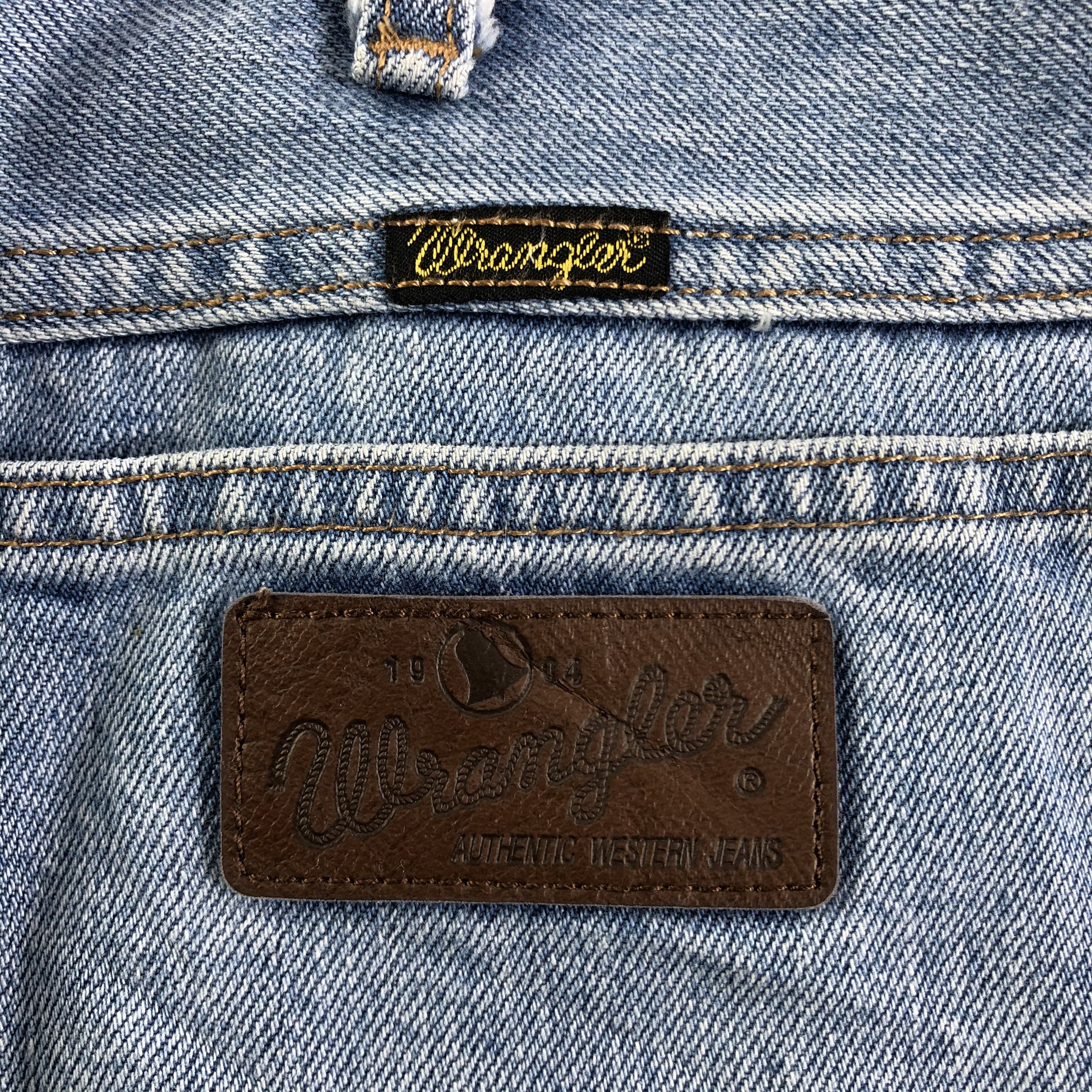 Vintage × Wrangler Vintage Blue Wash Wrangler Blue Bell Jeans-JM3249 Size US 30 / EU 46 - 5 Thumbnail