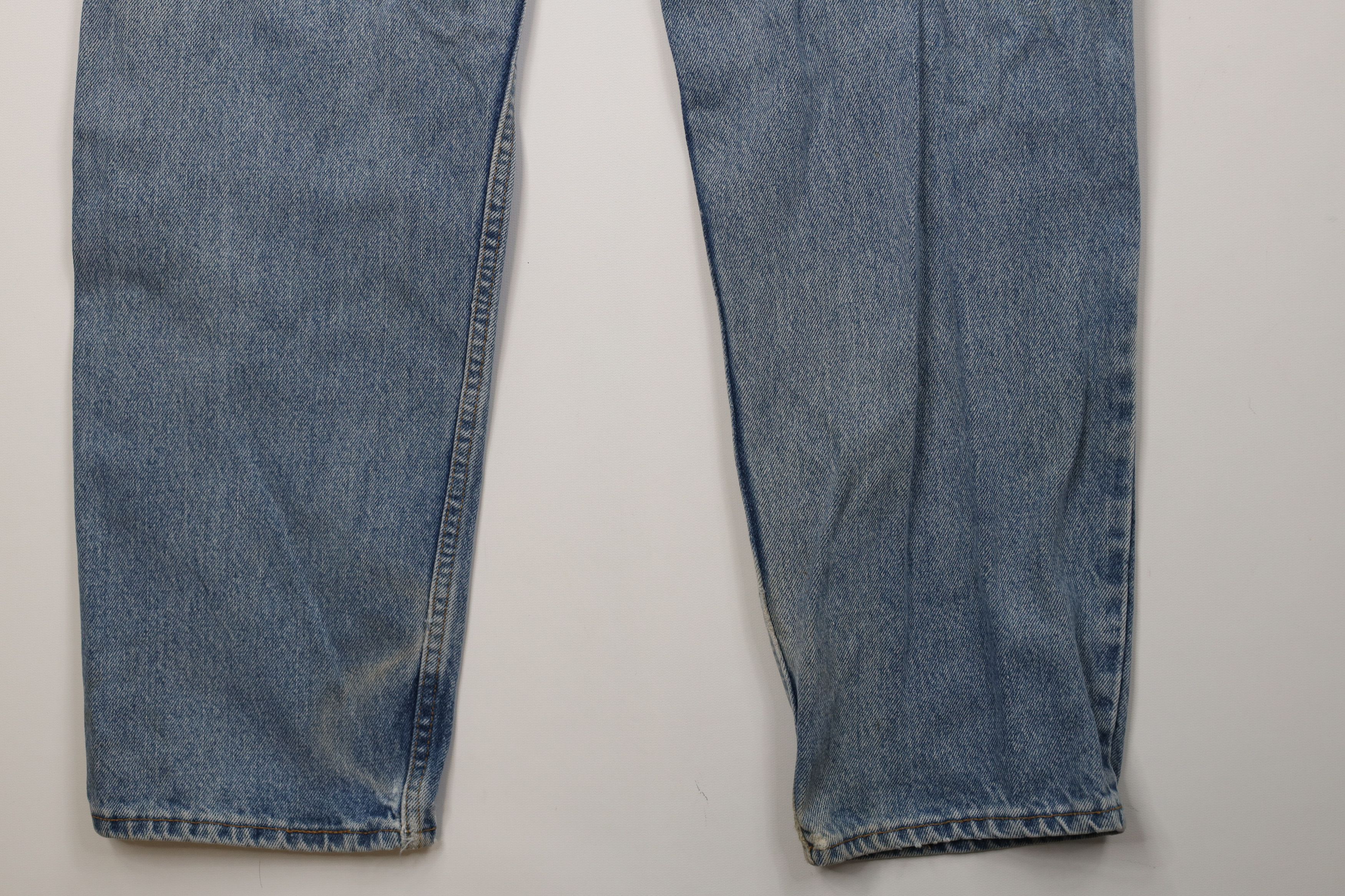 Levi's Vintage 90s Levis 550 Relaxed Fit Denim Jeans Blue USA Size US 34 / EU 50 - 15 Thumbnail