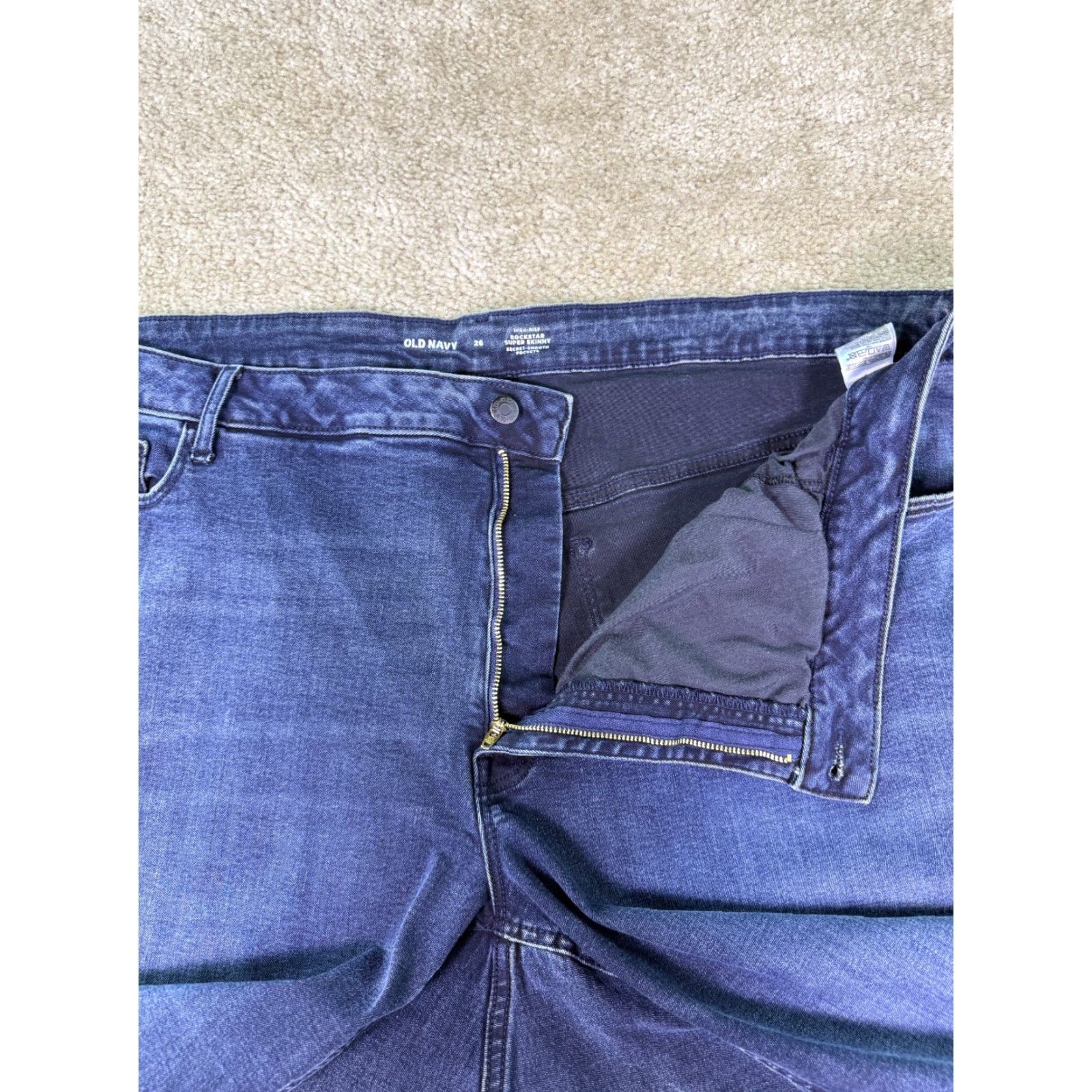 Old Navy VINTAGE? No. Size 26" / US 2 / IT 38 - 3 Thumbnail