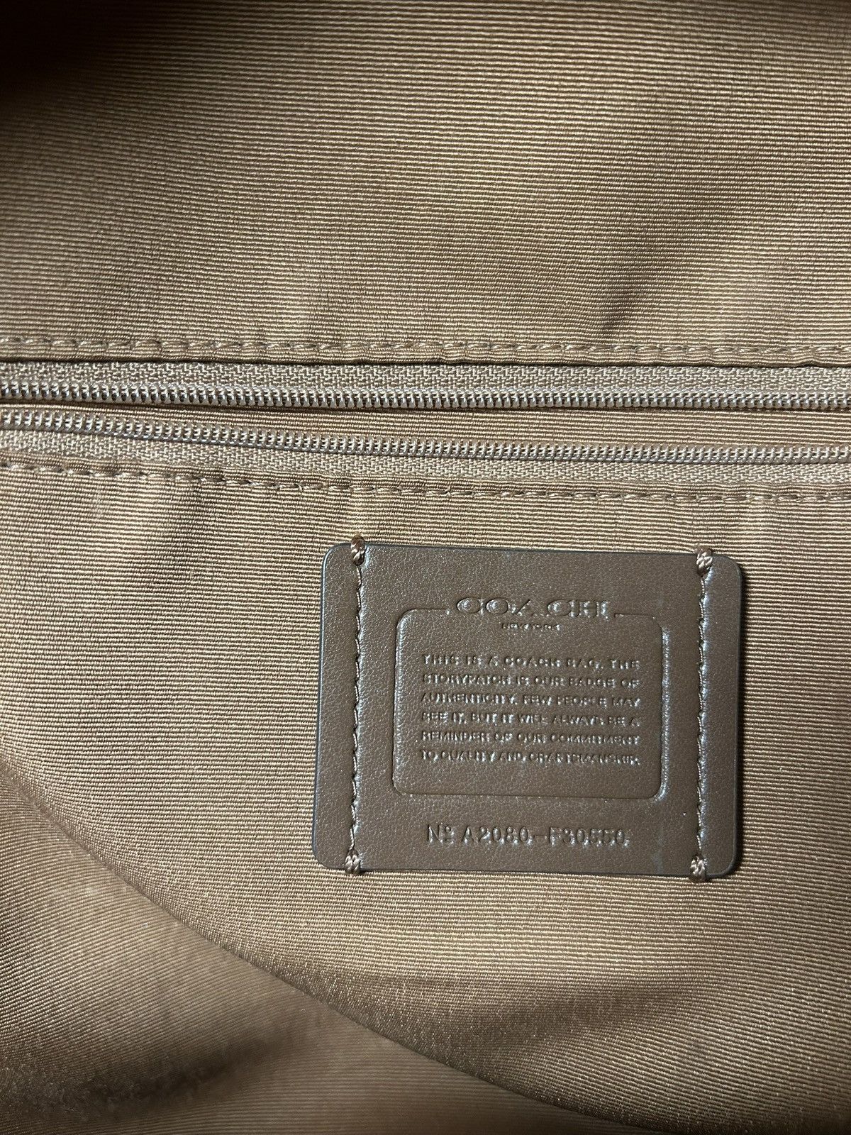 Coach Coach Court Backpack - Refined Chalk Pebbled Leather Size ONE SIZE - 4 Thumbnail
