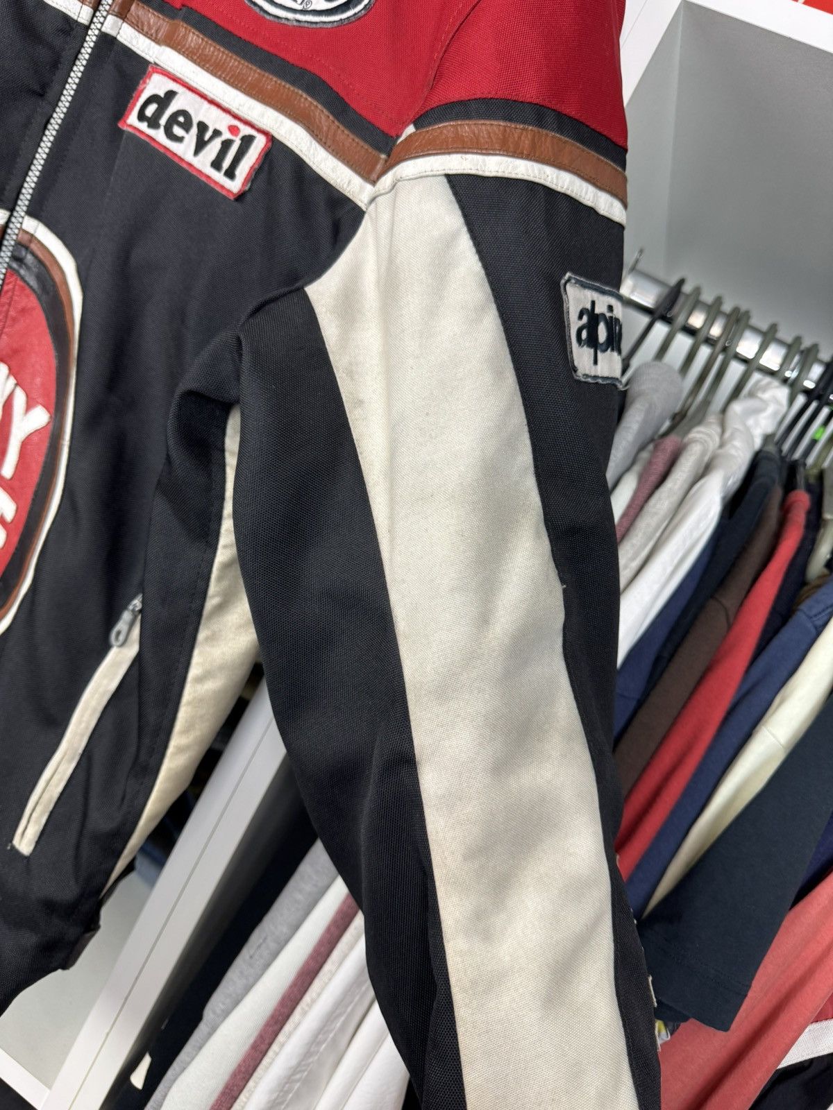Other Vintage Lucky Strike Racing Moto Jacket Men’s Y2K Size US XL / EU 56 / 4 - 9 Thumbnail
