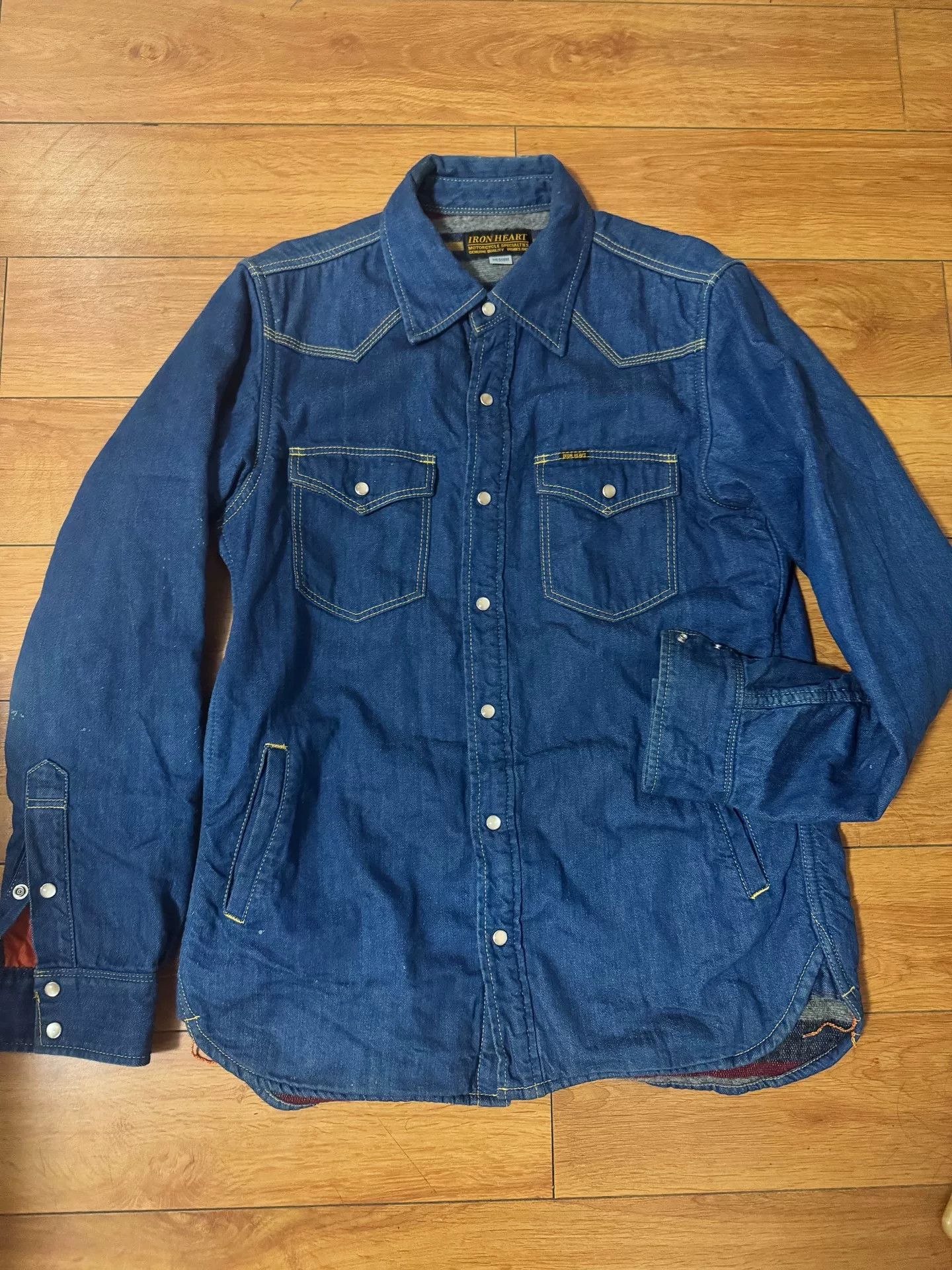 Iron Heart Iron Heart Western Shirt with Blanket Lining Size US M / EU 48-50 / 2 - 1 Thumbnail