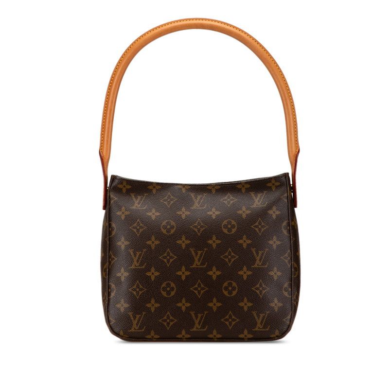 Louis Vuitton Louis Vuitton Louis Vuitton Monogram Looping MM Shoulder Bag M51146 Brown PVC Leather Canvas Shoulder Bag M51146 in Very Good Condition Size ONE SIZE - 1 Thumbnail