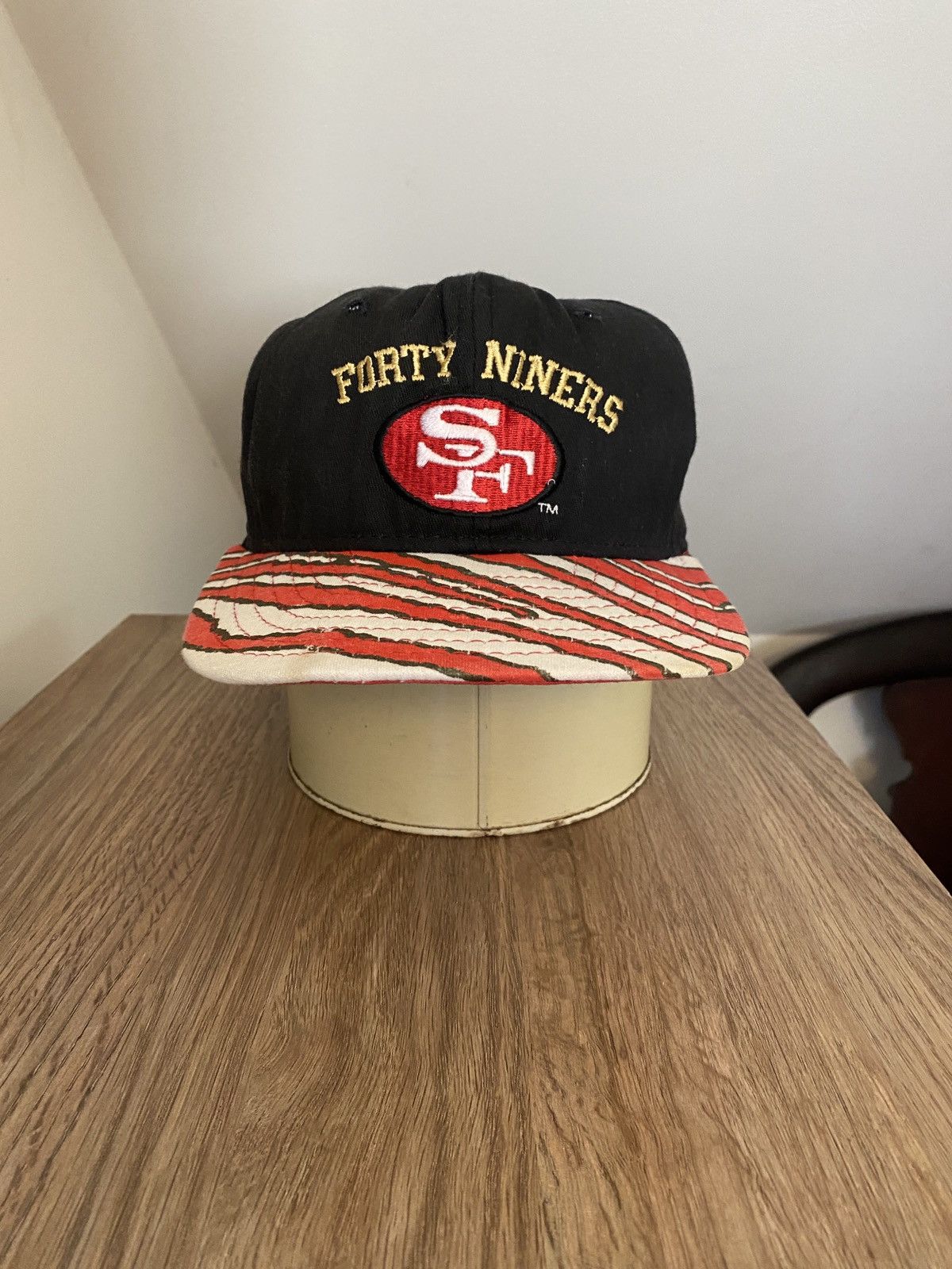 NFL × Vintage × Zubaz Vintage 90’s San Francisco 49ers Zubaz Pro Line Snap Back Size ONE SIZE - 1 Thumbnail