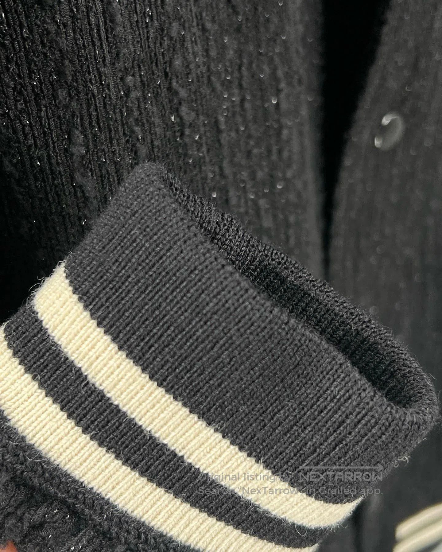 Yves Saint Laurent YSL Black Wool Blend Long Sleeve Jacket. Size US M / EU 48-50 / 2 - 3 Thumbnail